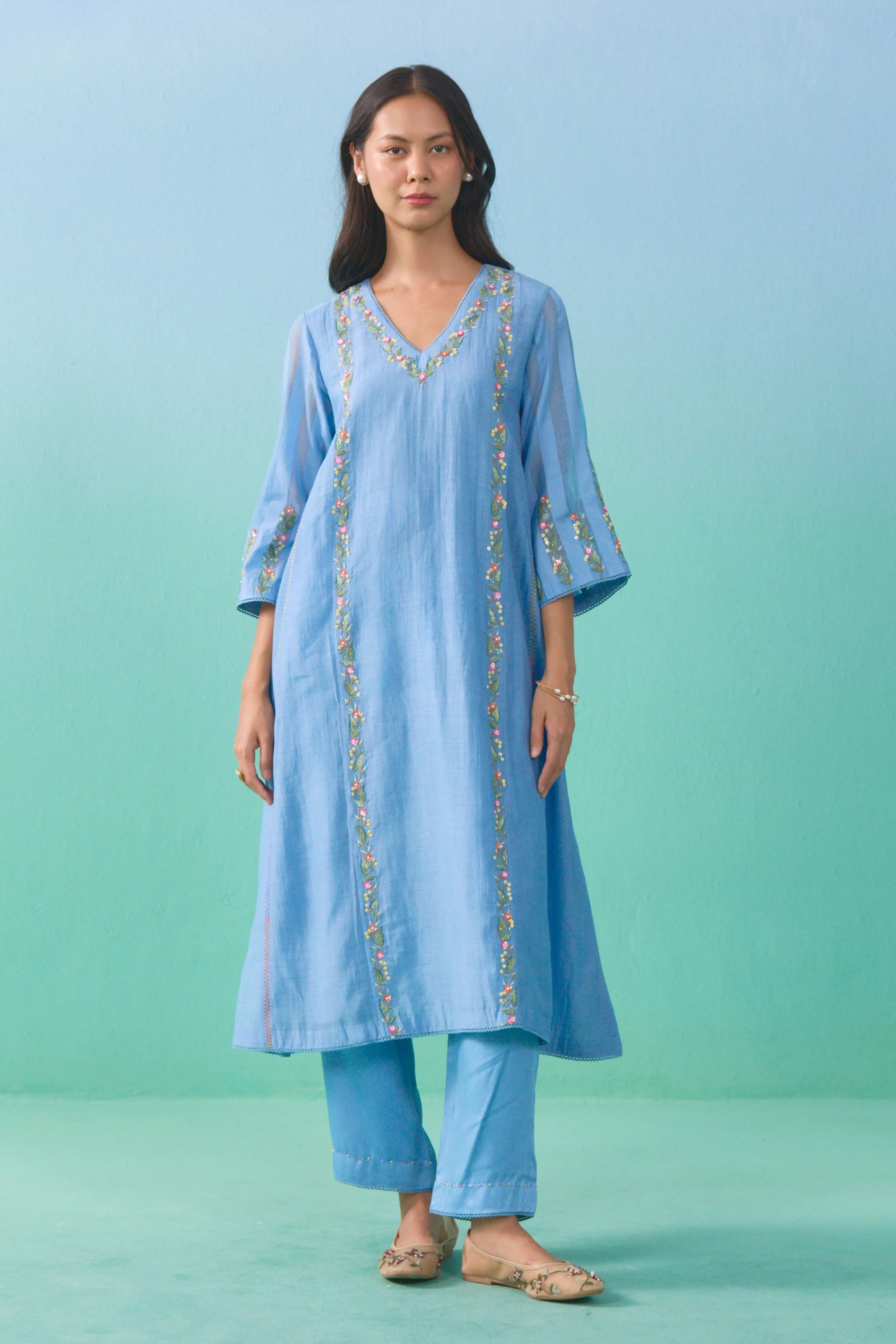 Roza Kurta Set