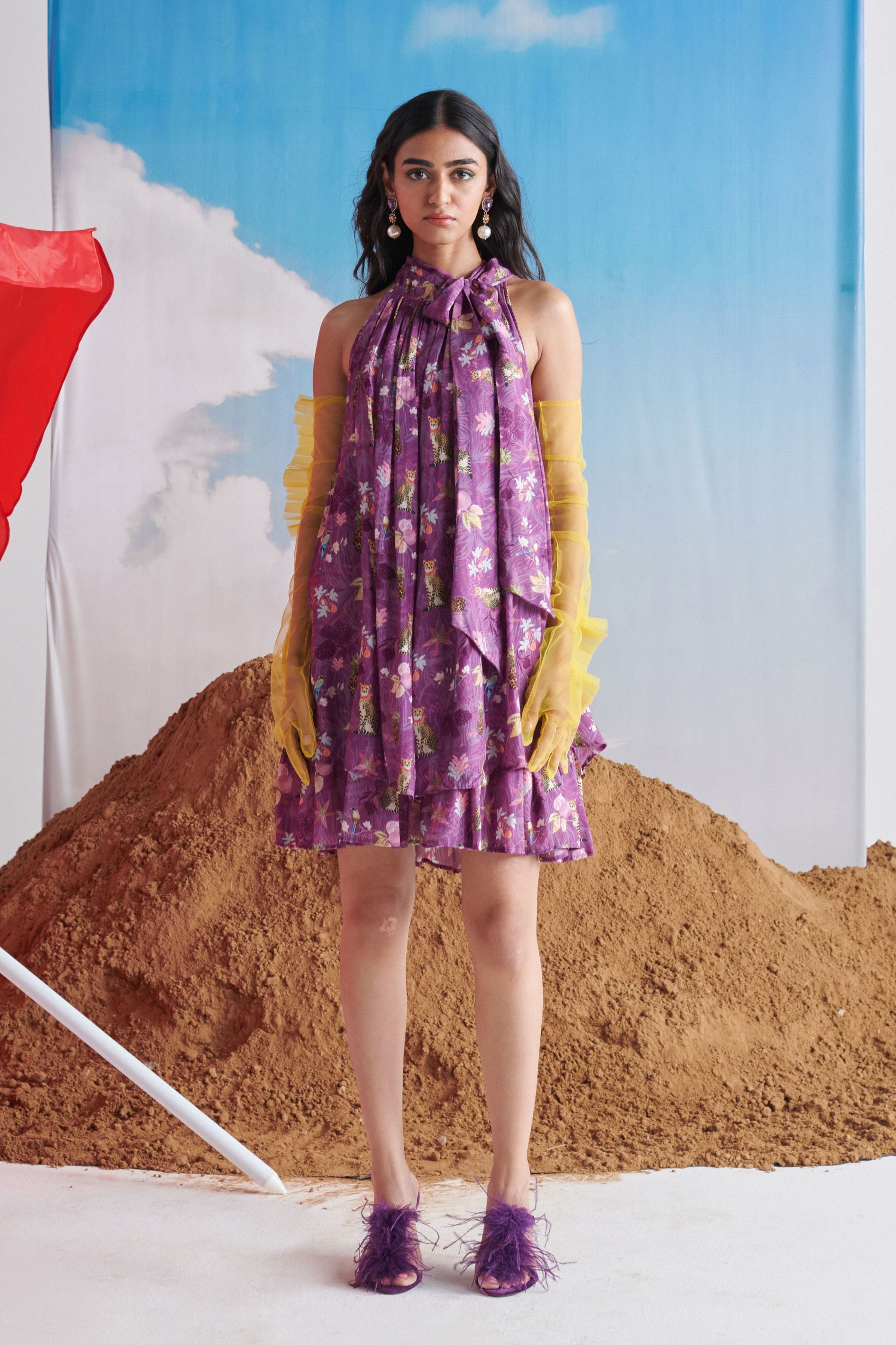 Tropical Banta Dress