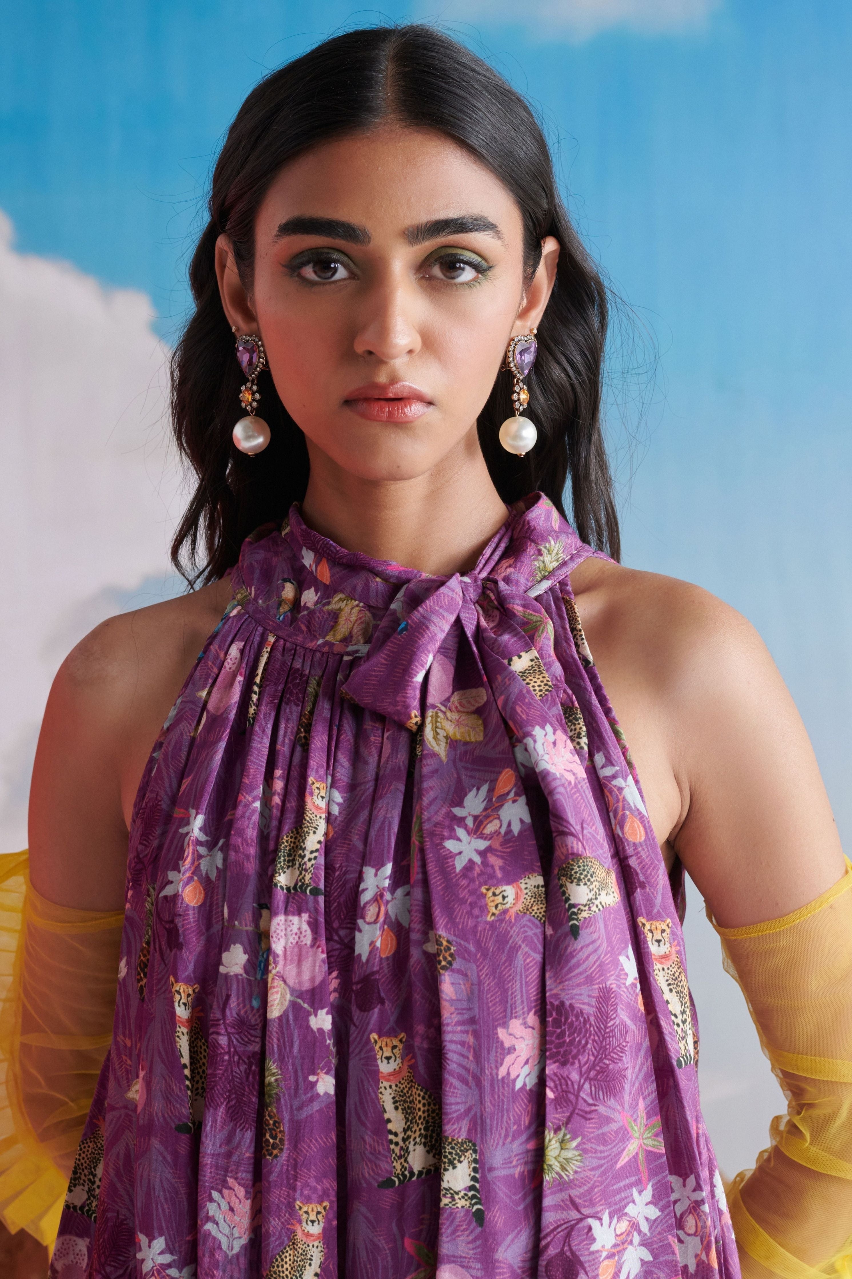Tropical Banta Dress