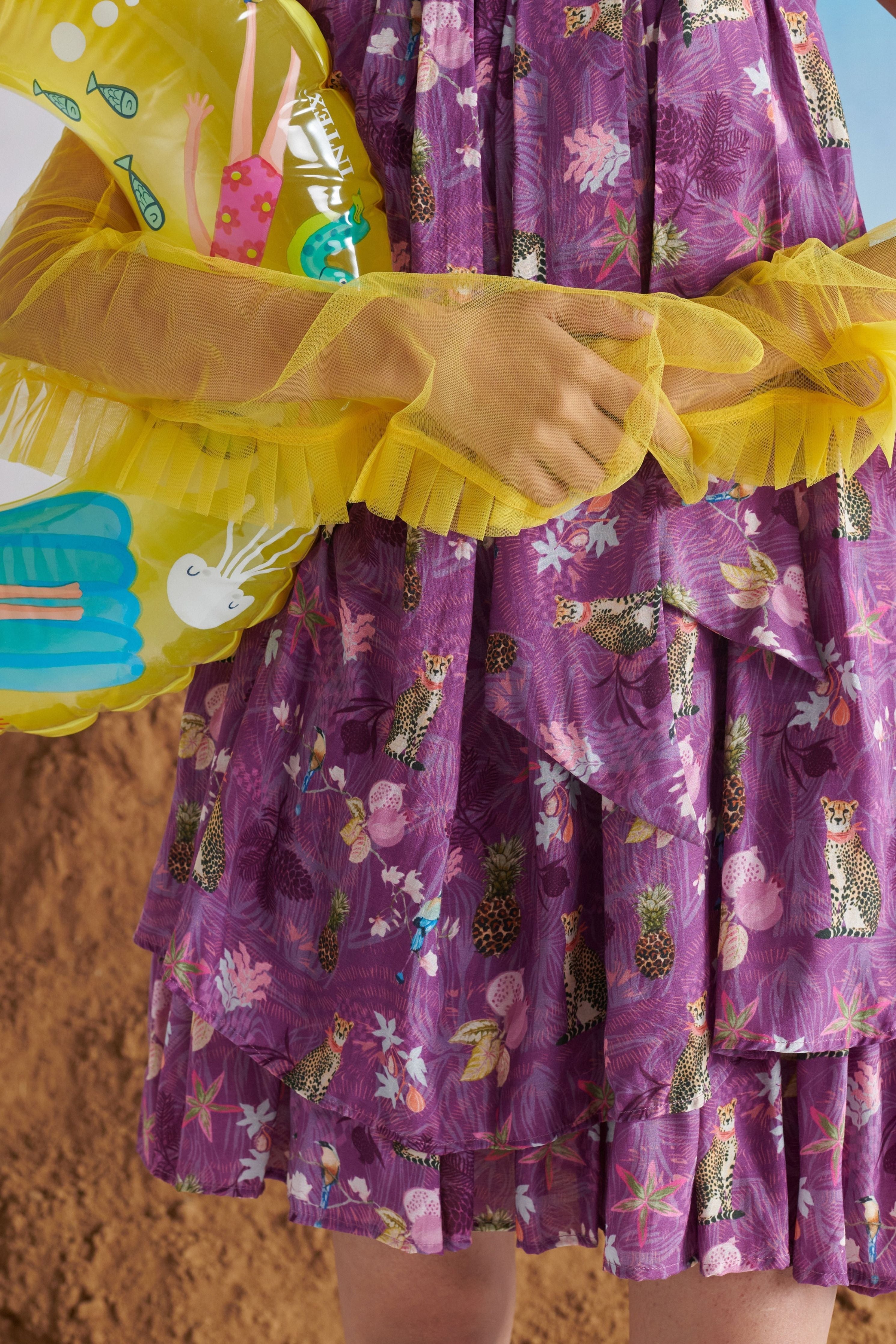 Tropical Banta Dress