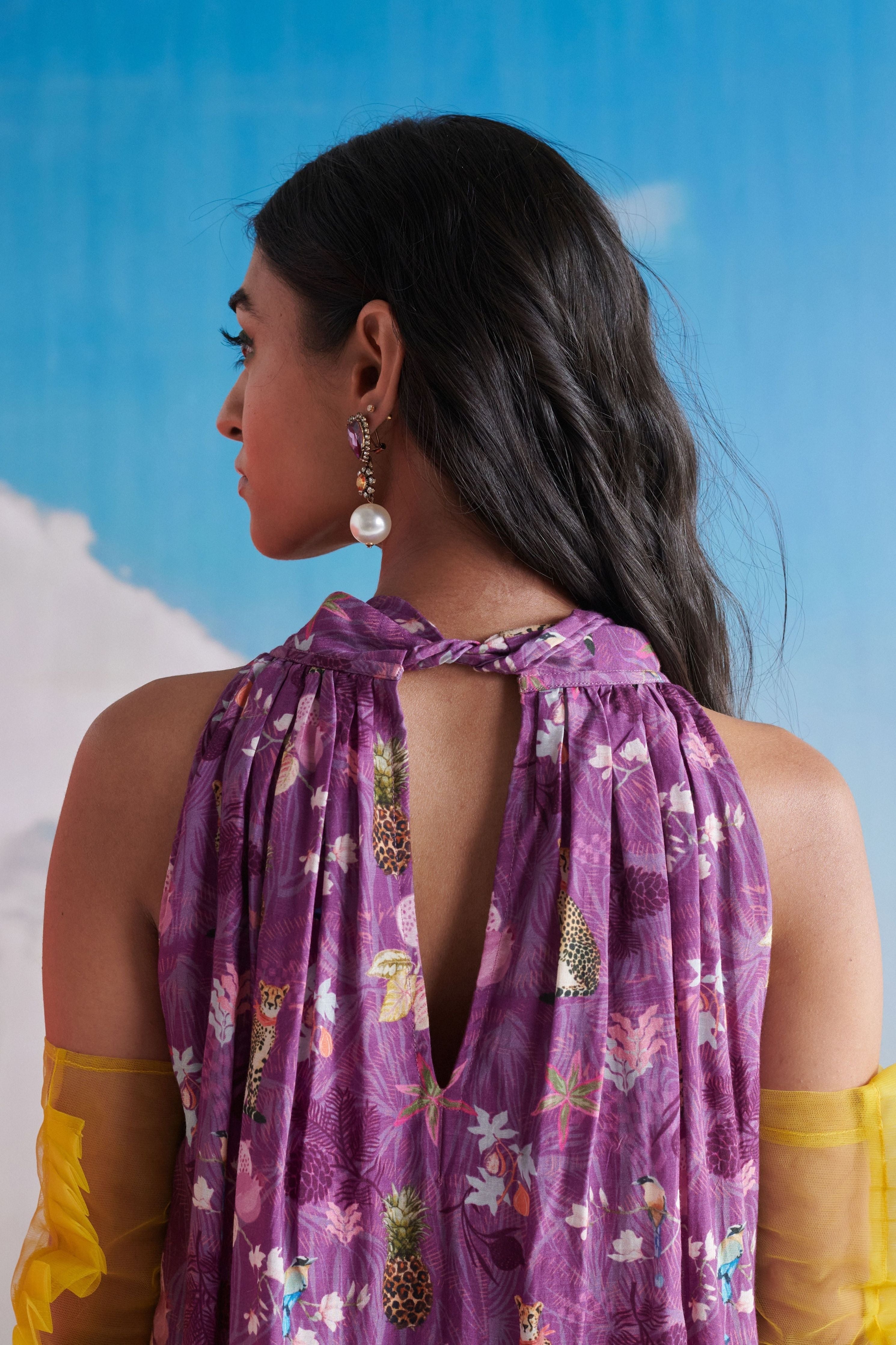 Tropical Banta Dress