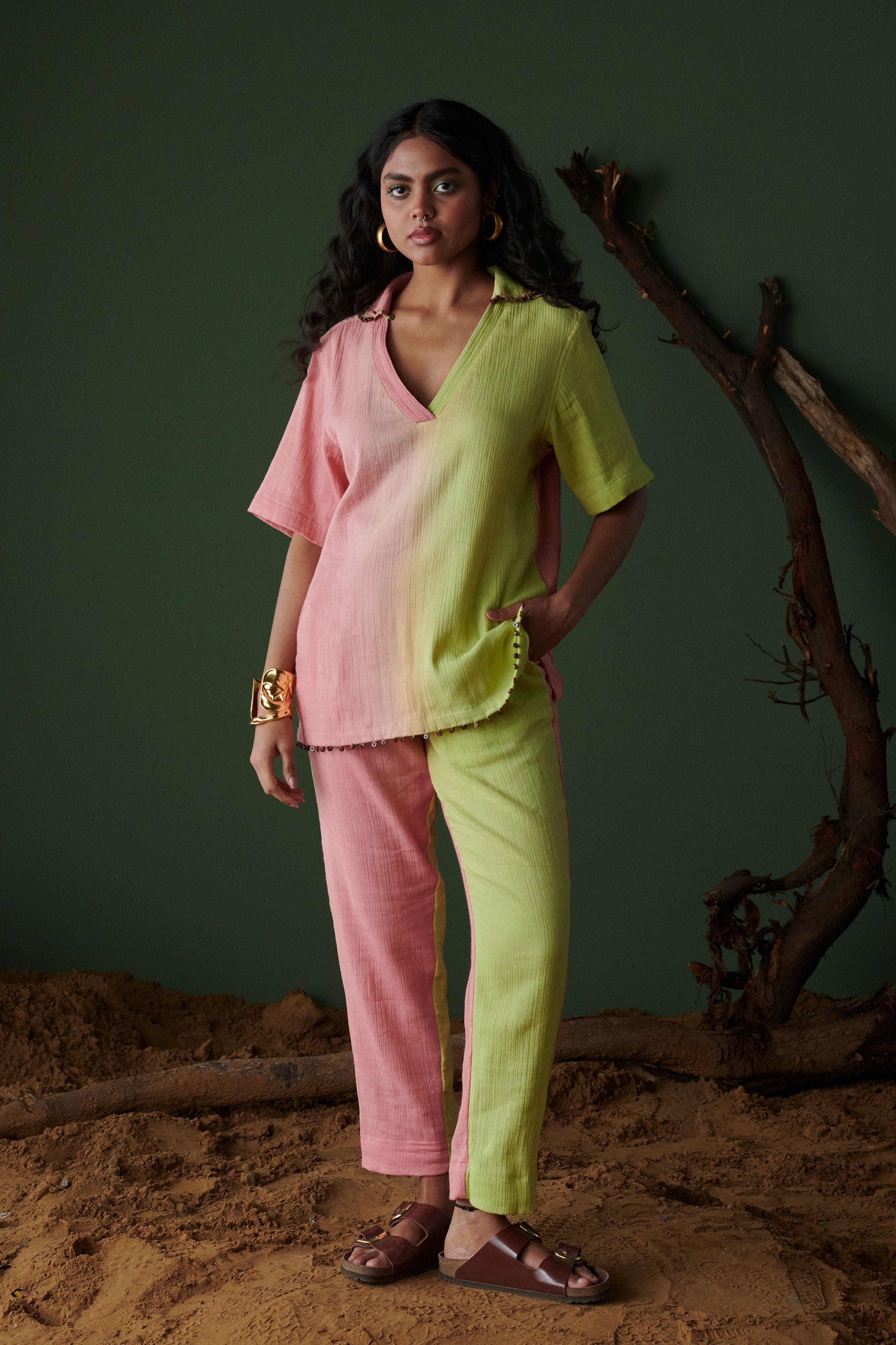 Barfi Bloom Co-Ord Set