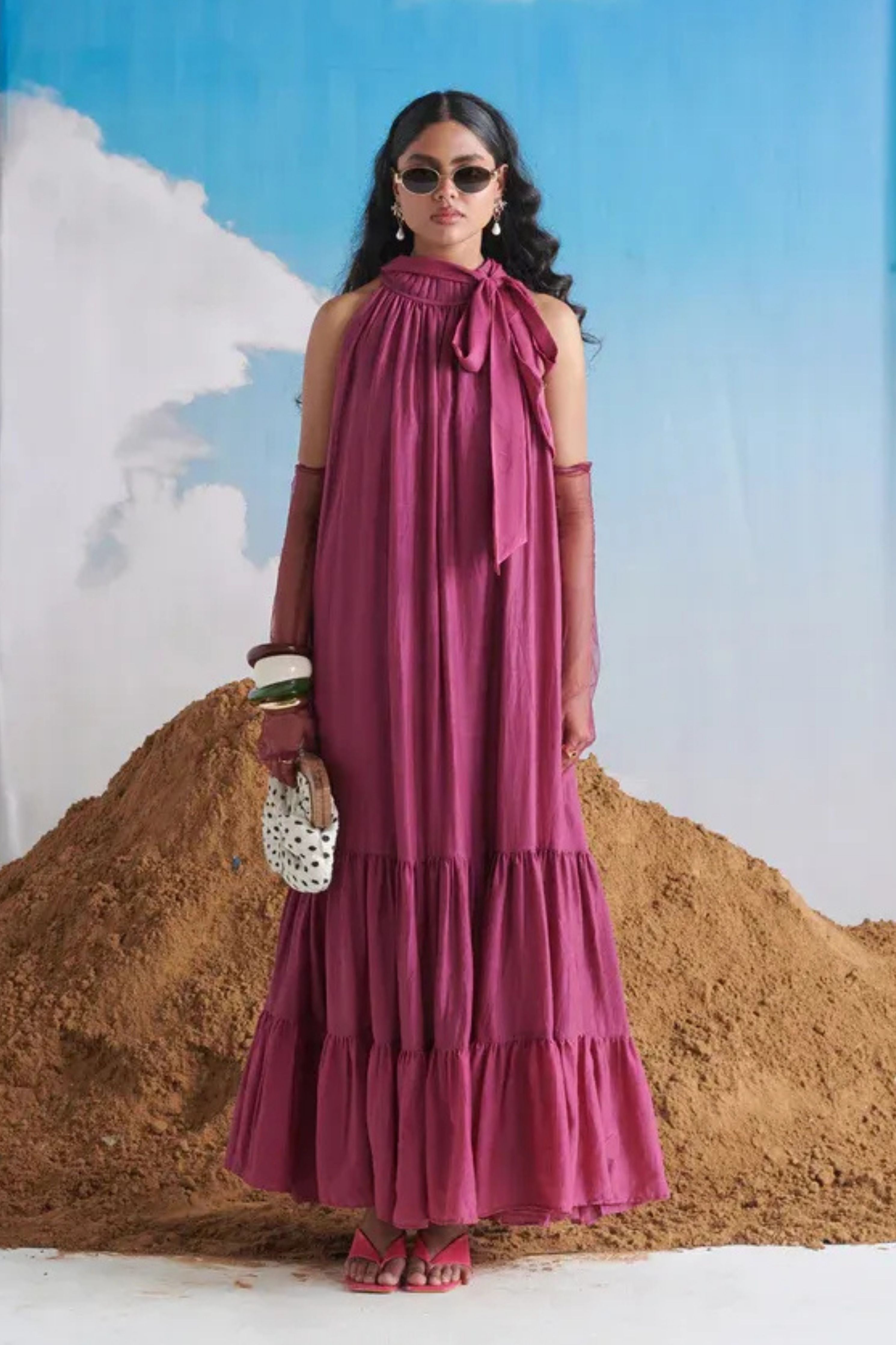 Falsa Sharbet Maxi Dress
