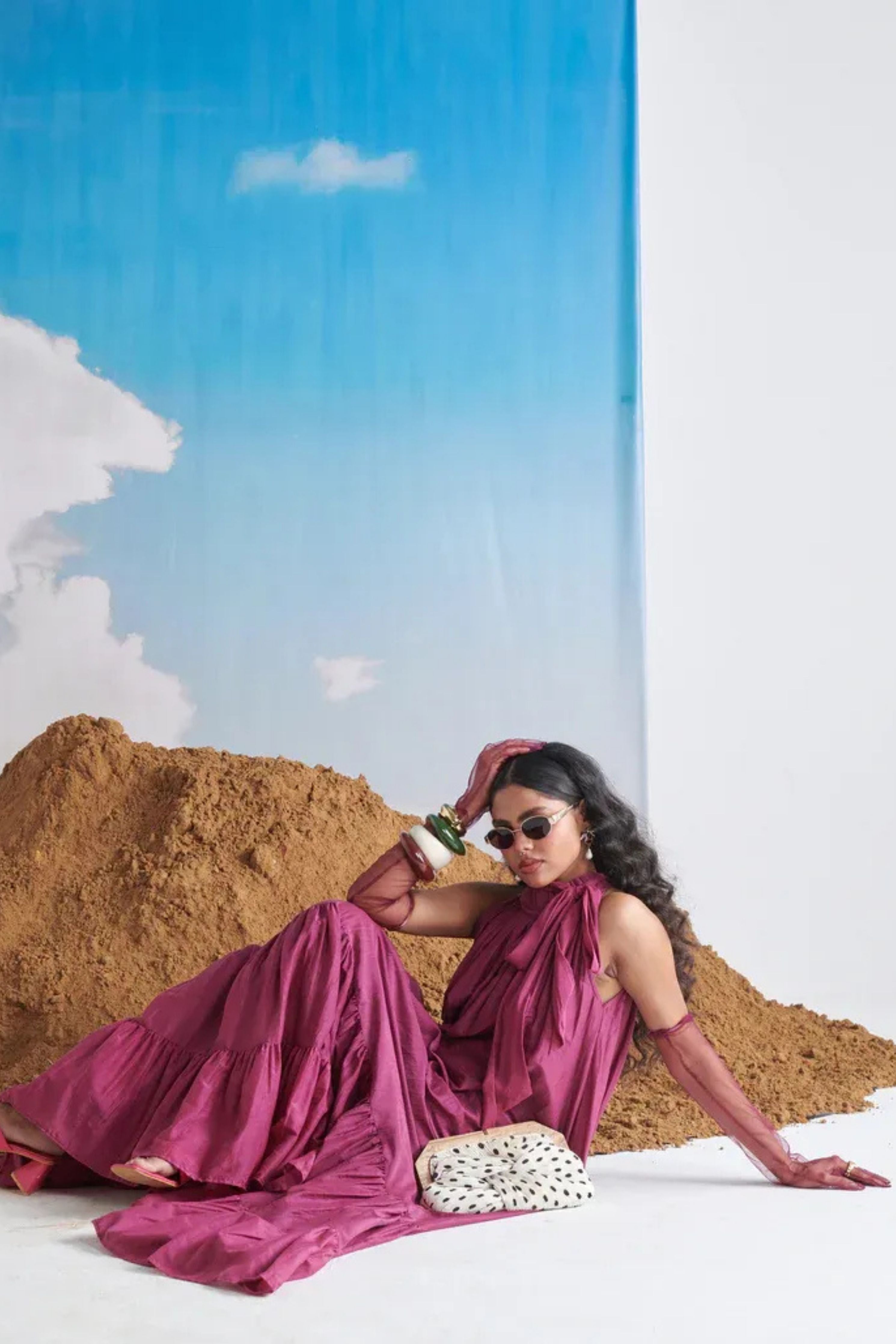 Falsa Sharbet Maxi Dress