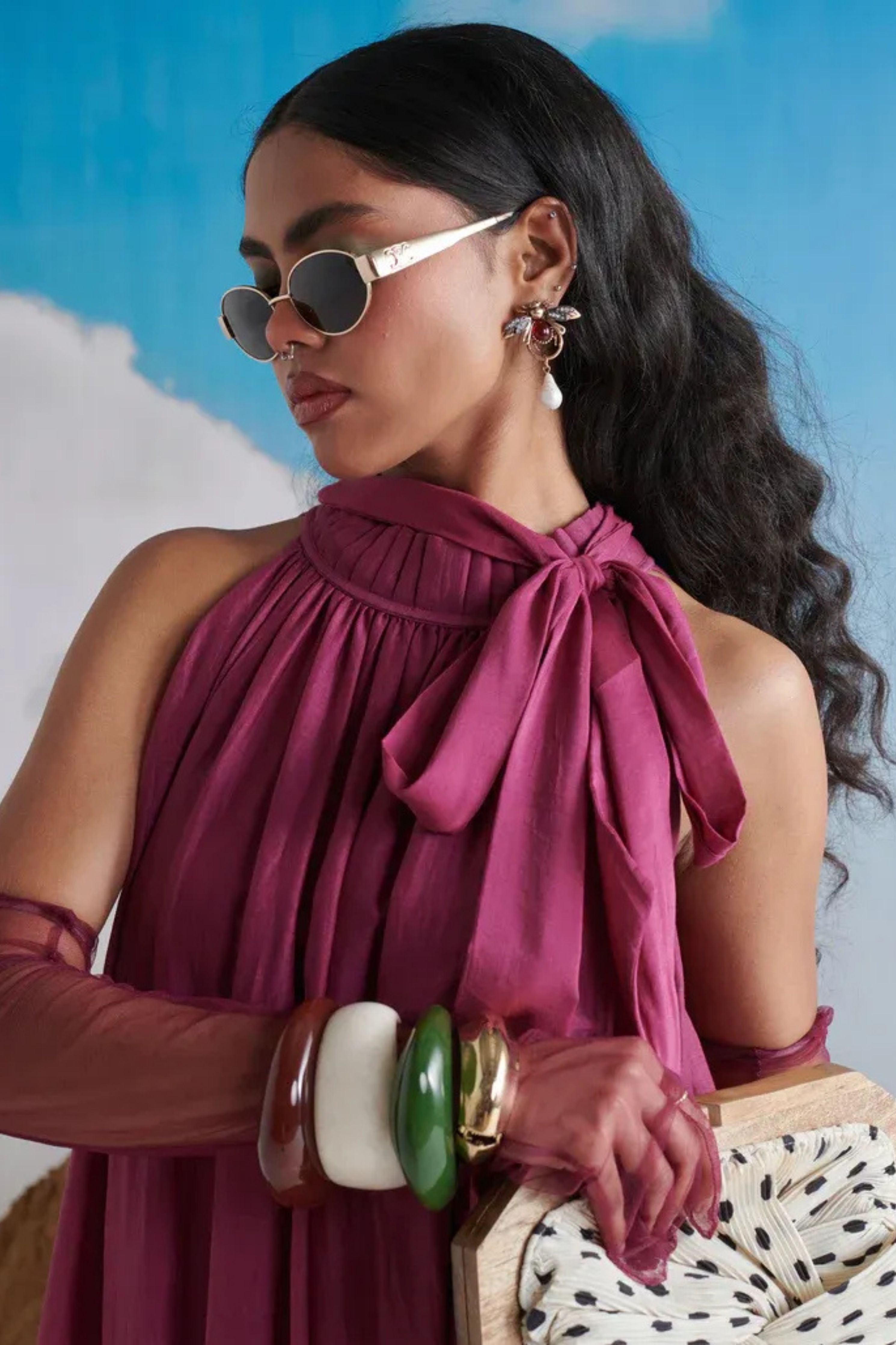 Falsa Sharbet Maxi Dress