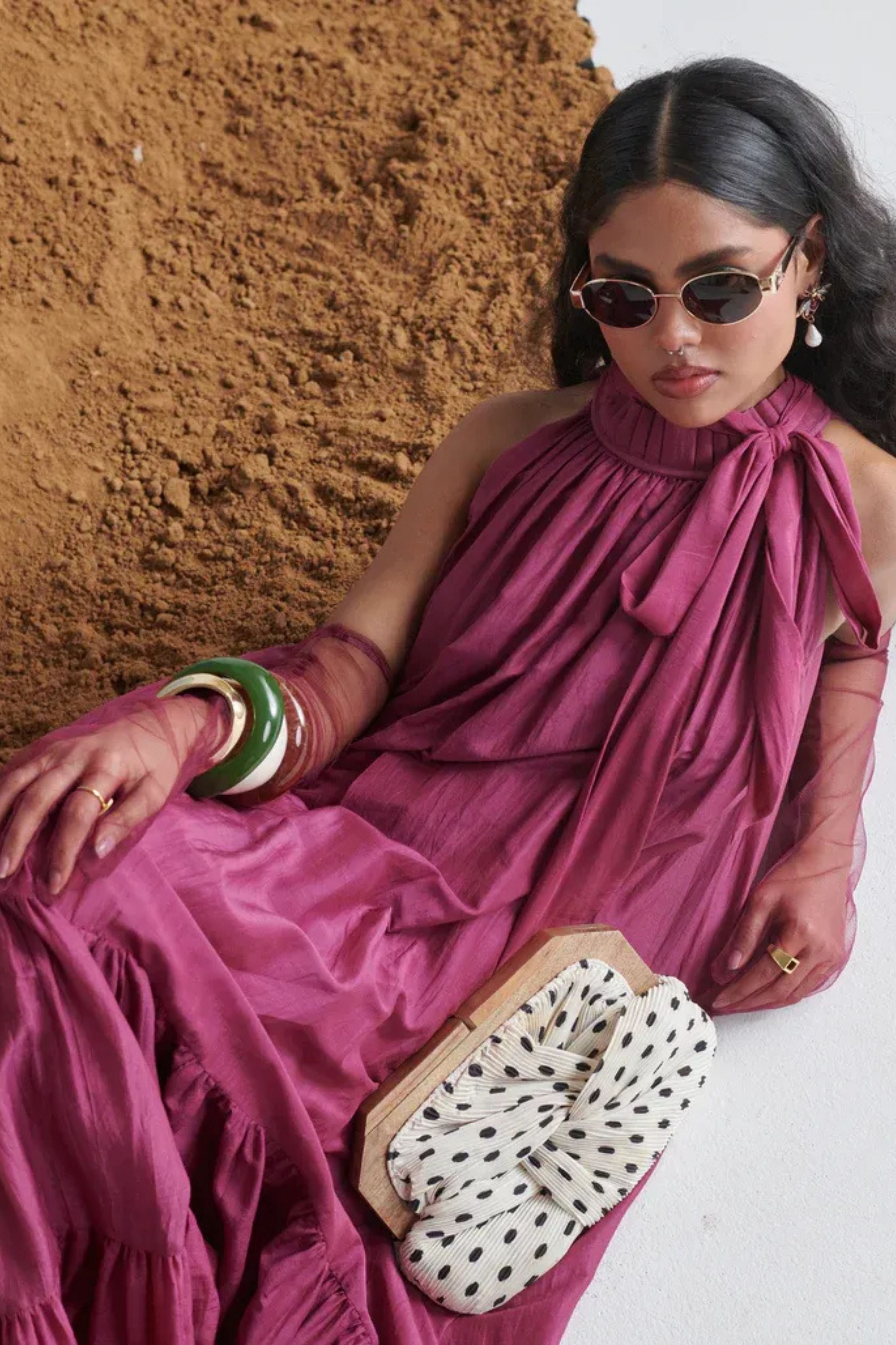Falsa Sharbet Maxi Dress