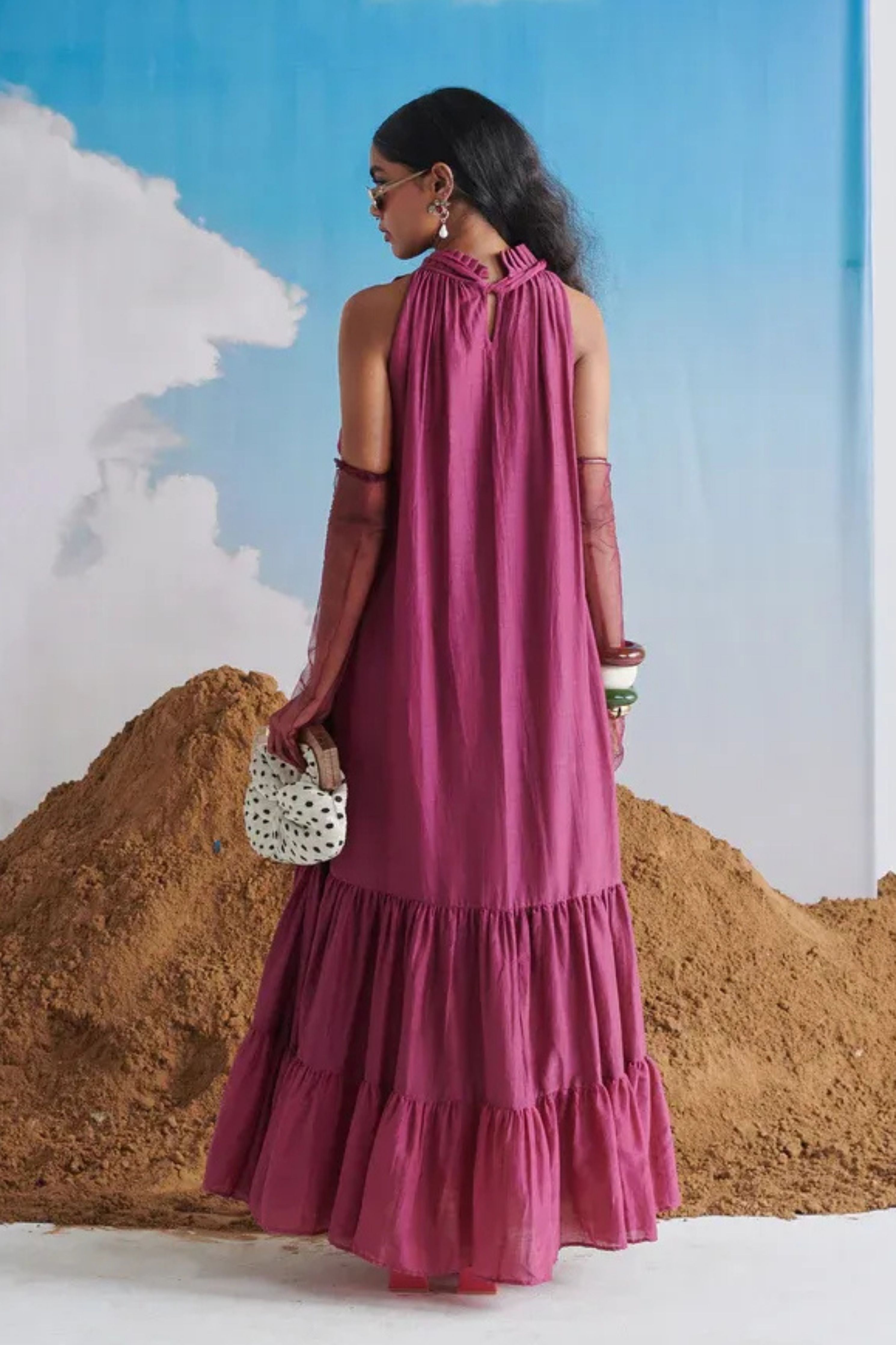 Falsa Sharbet Maxi Dress