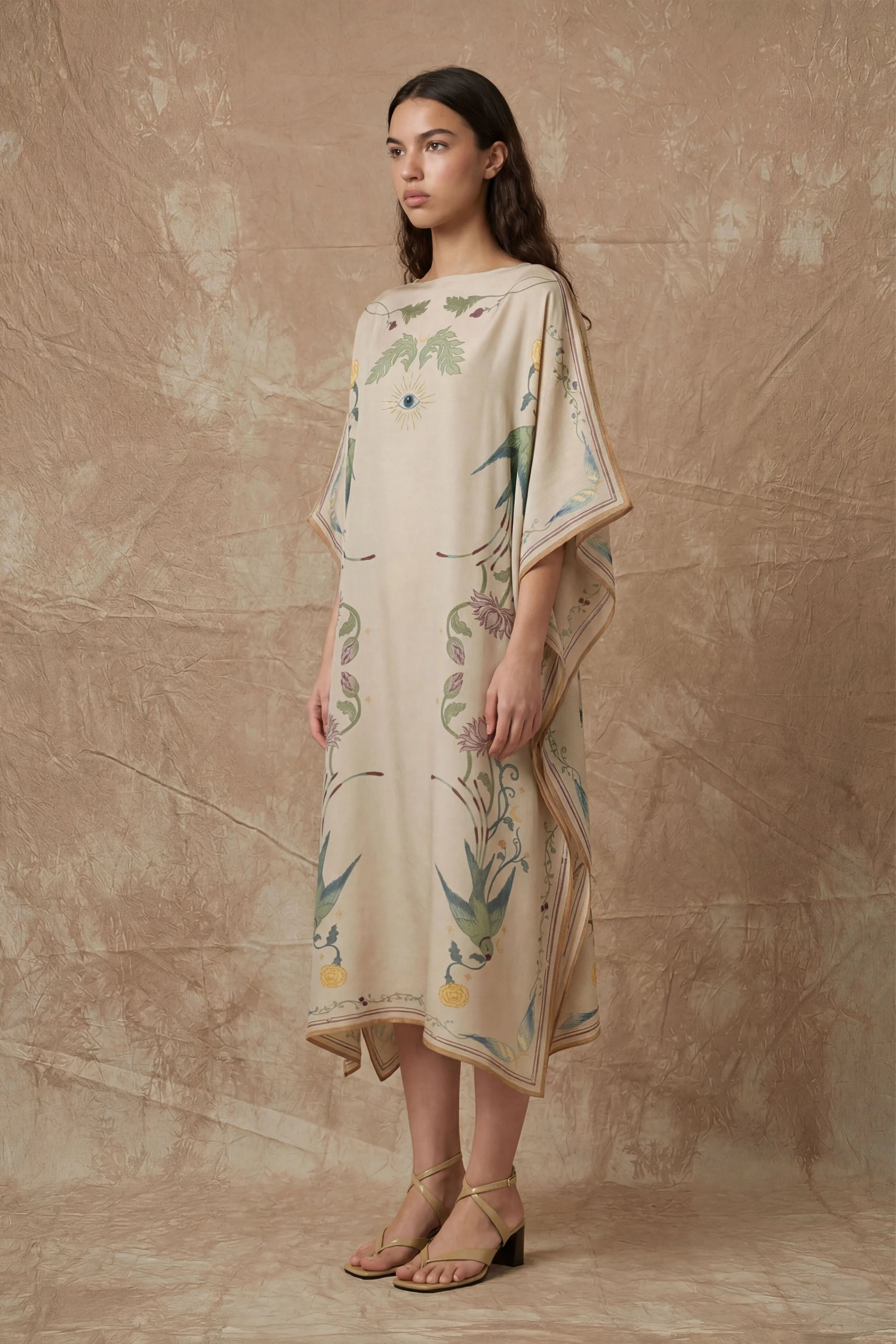 Cosmic Bloom Kaftan