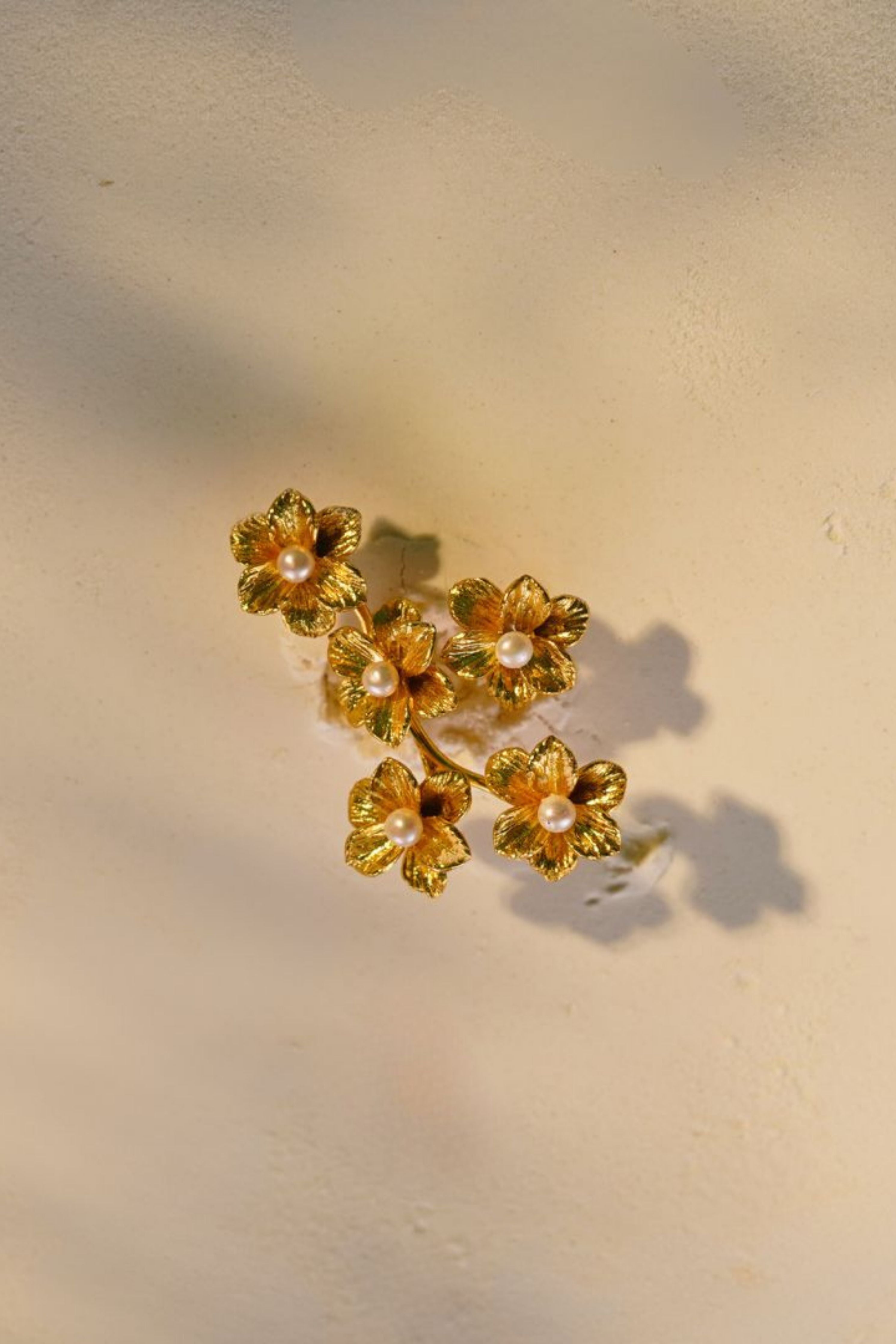Blossom of 5 flowers Ring