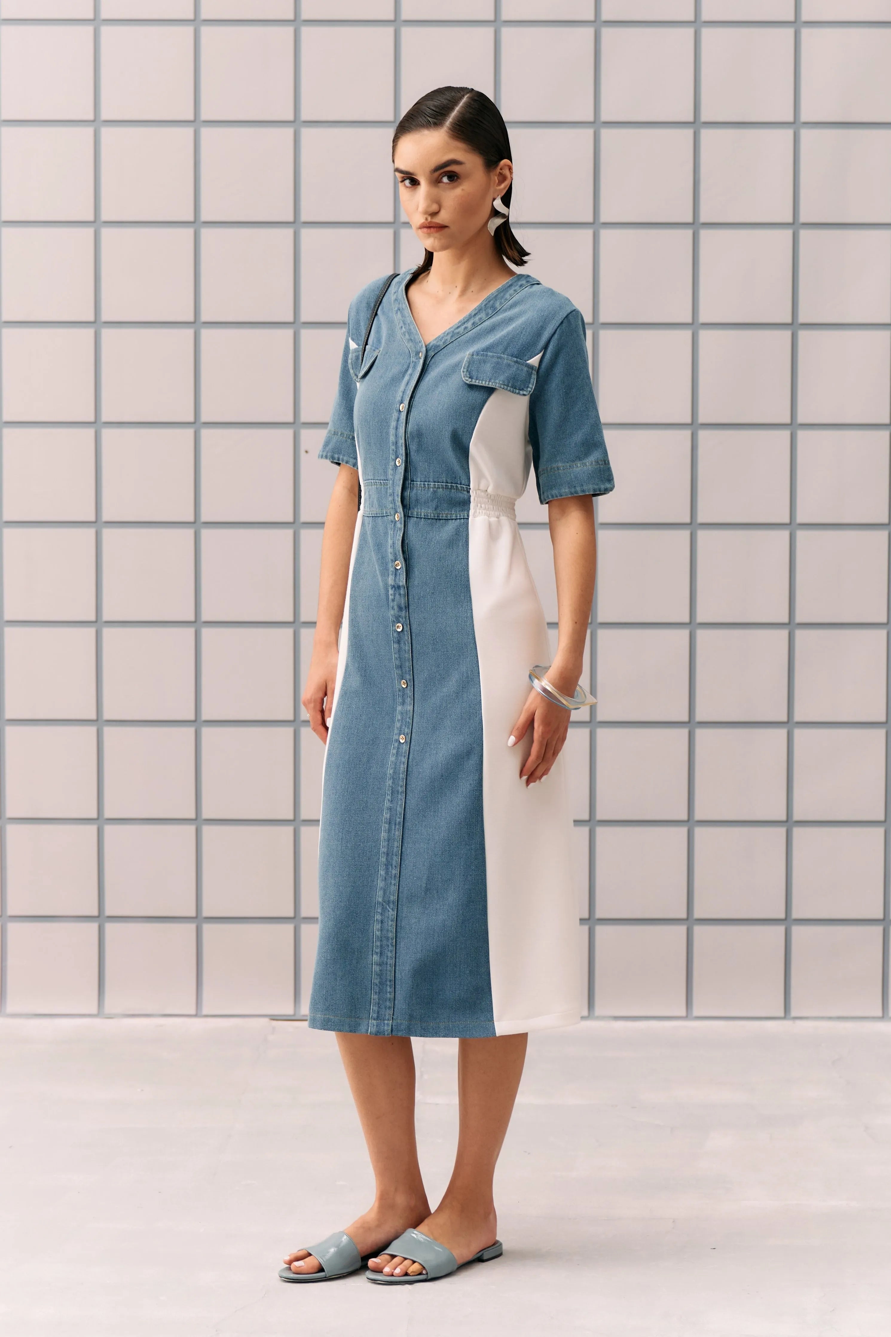 White Nimala Dress