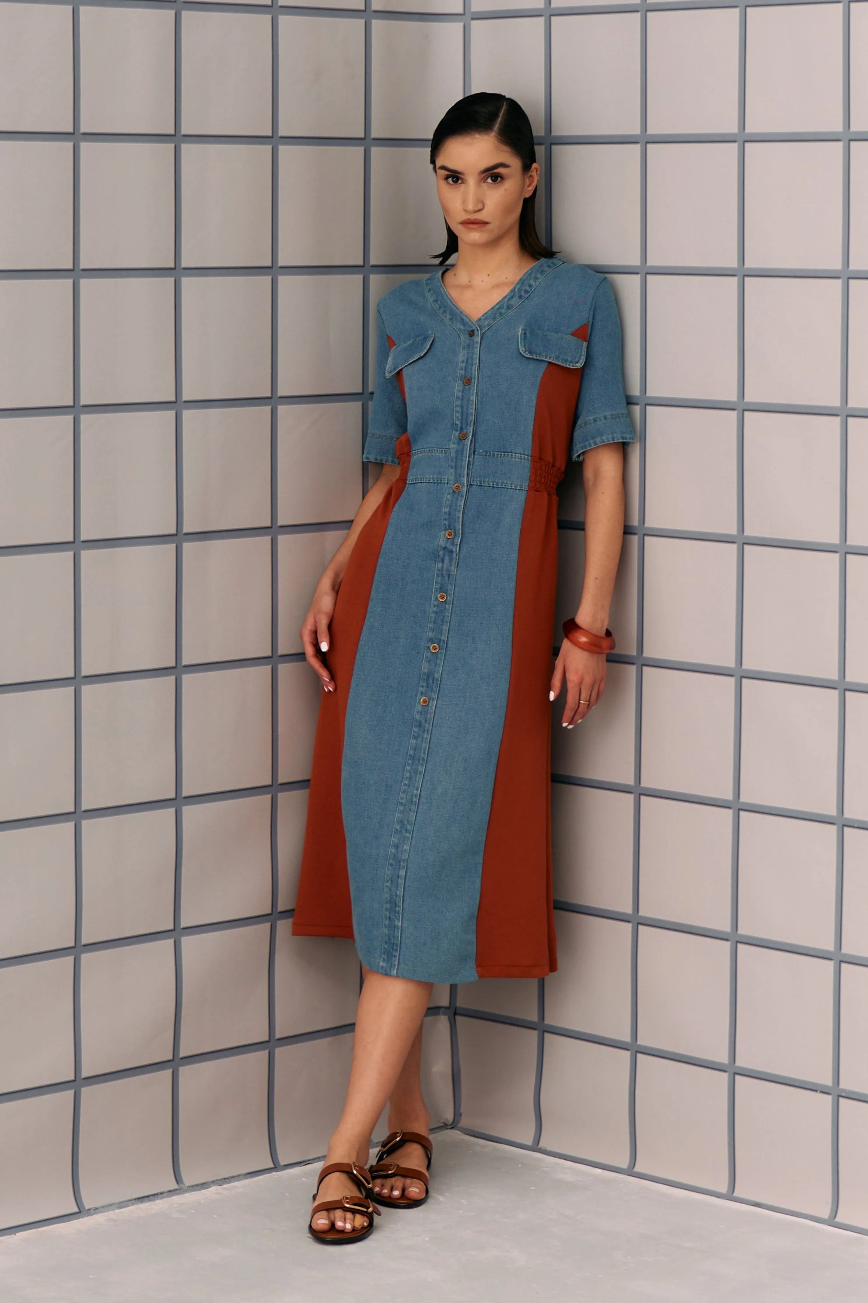 Orange Nimala Dress