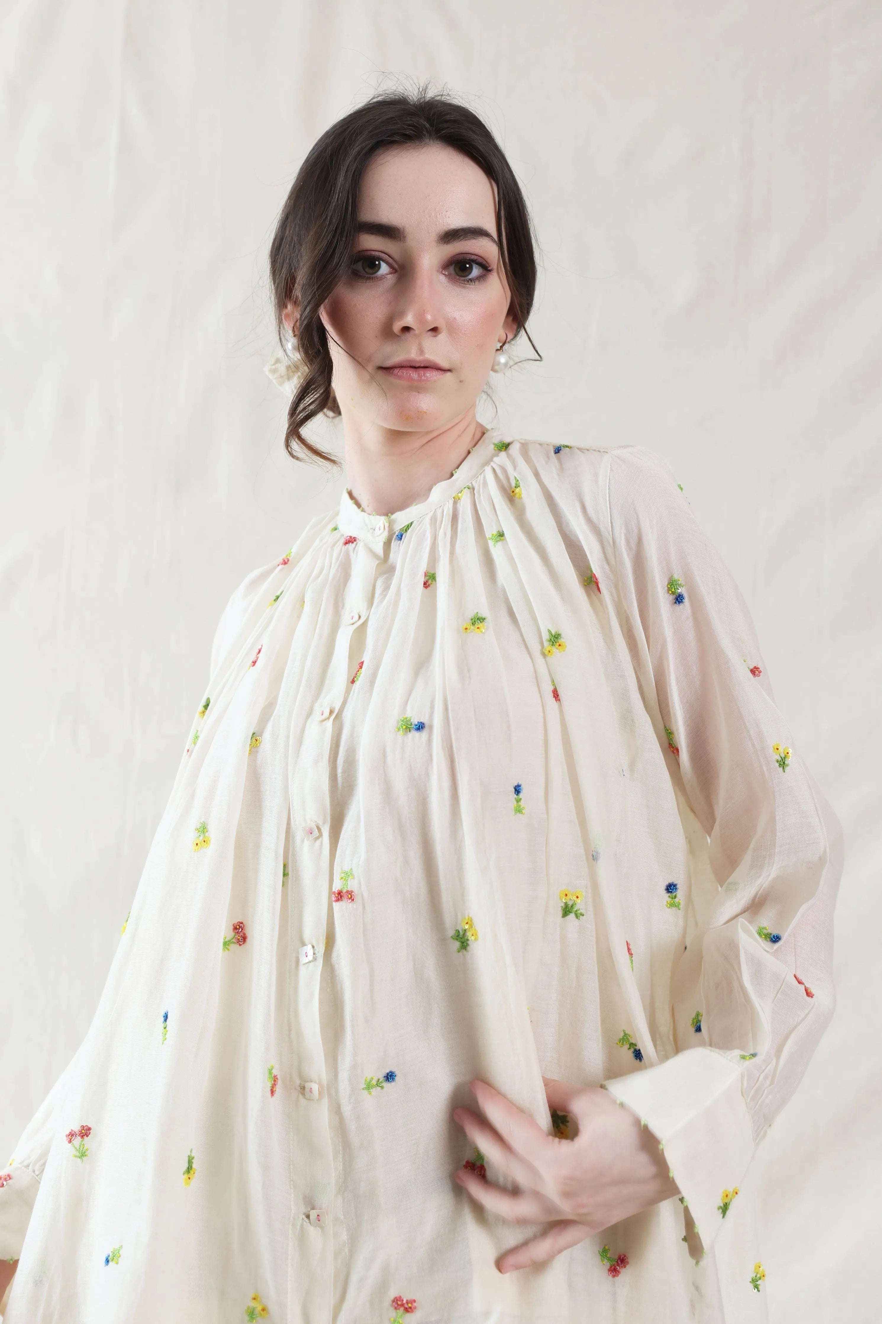 Hand Woven Cotton Silk Jacket