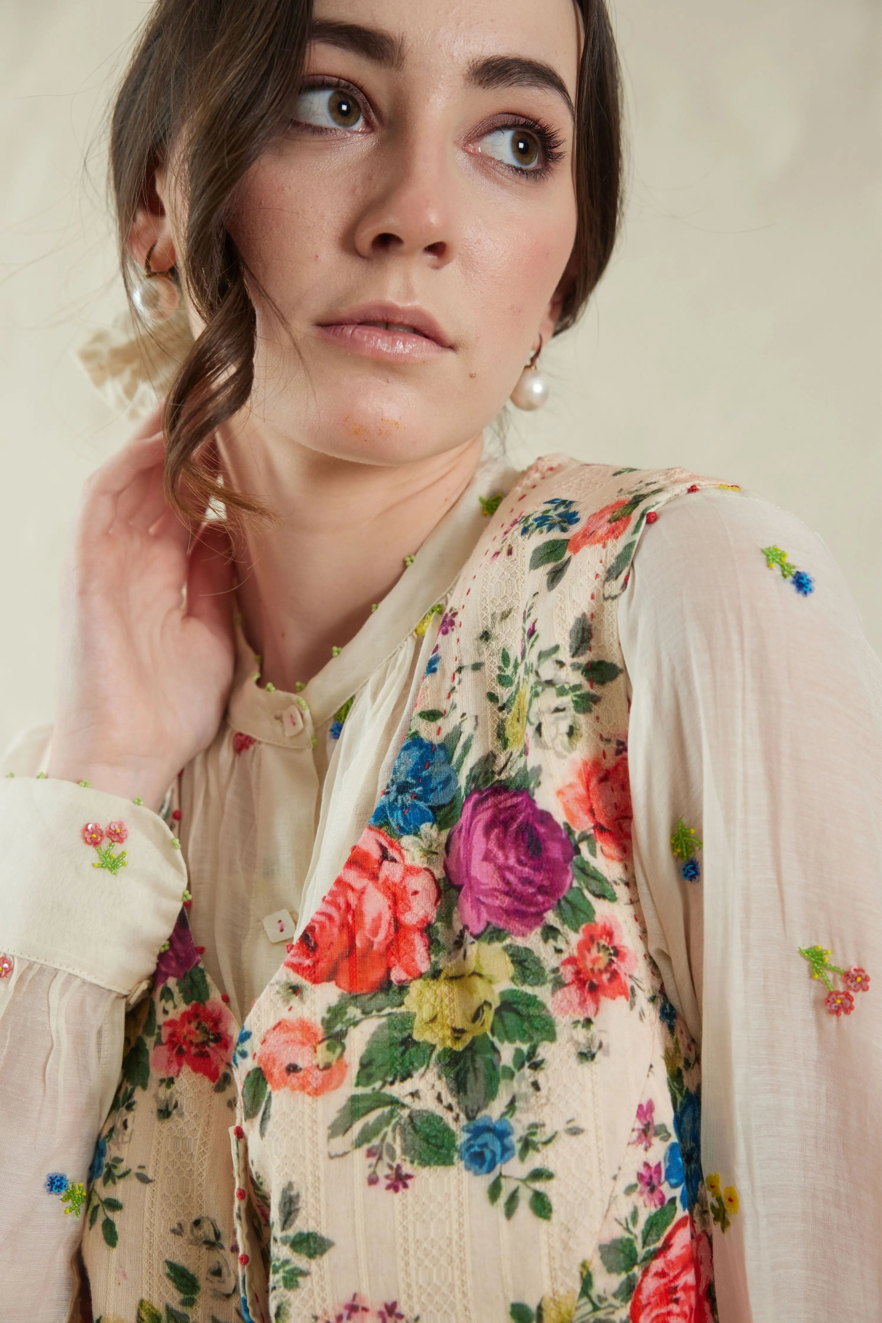 Hand Woven Cotton Silk Jacket