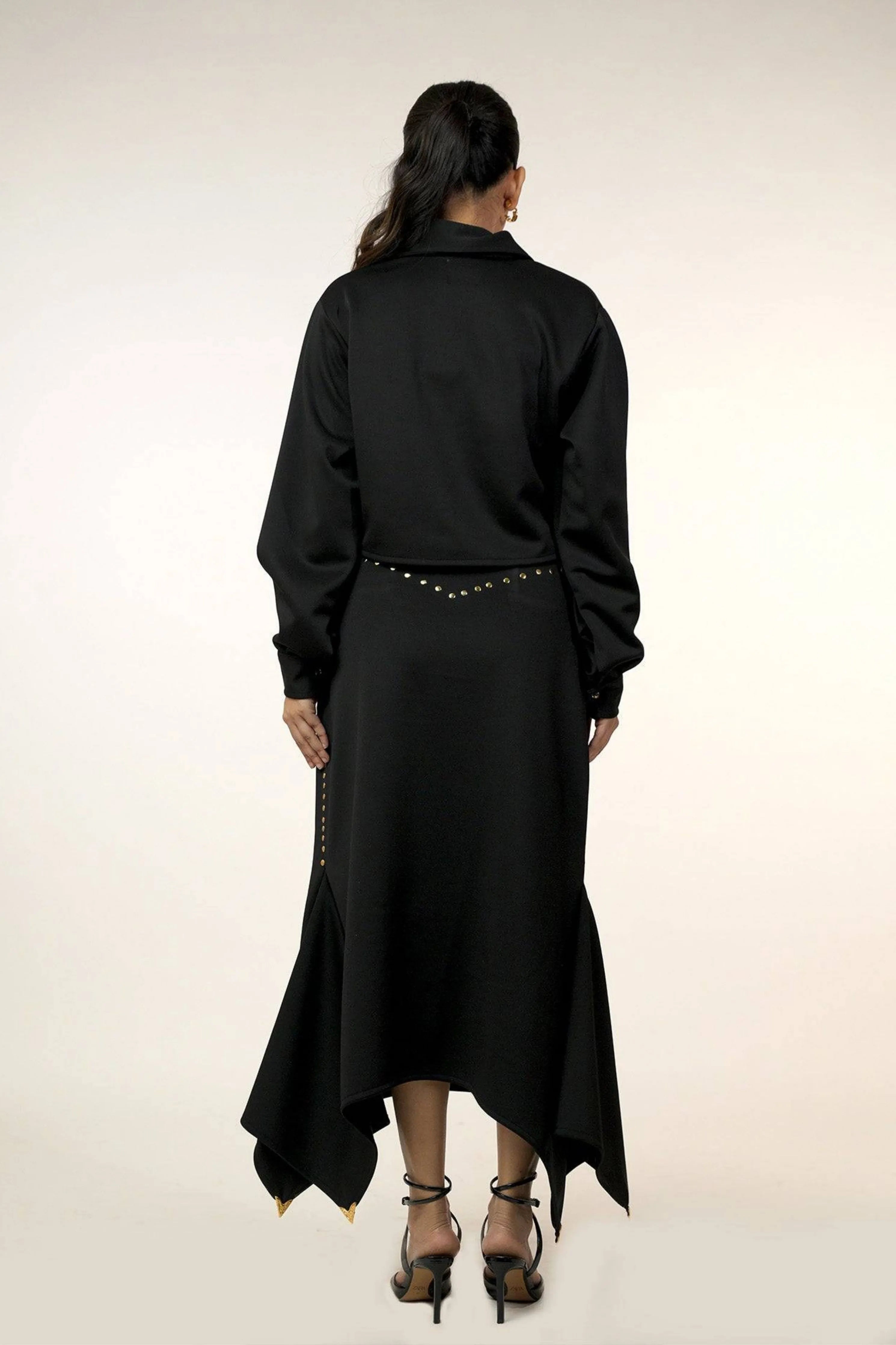 Embellished Suede Co-Ord