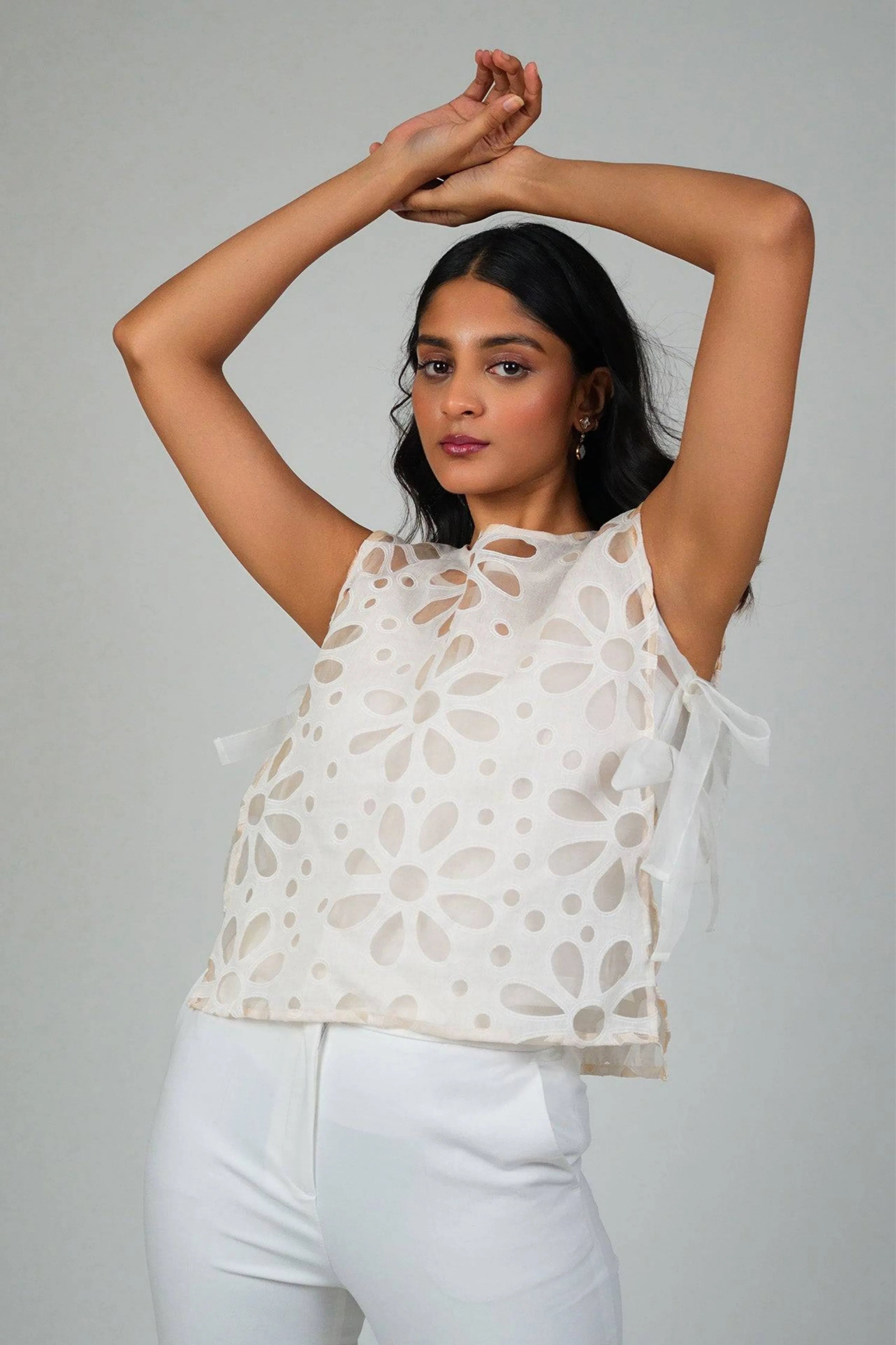 Floral Organza Co-Ord Set