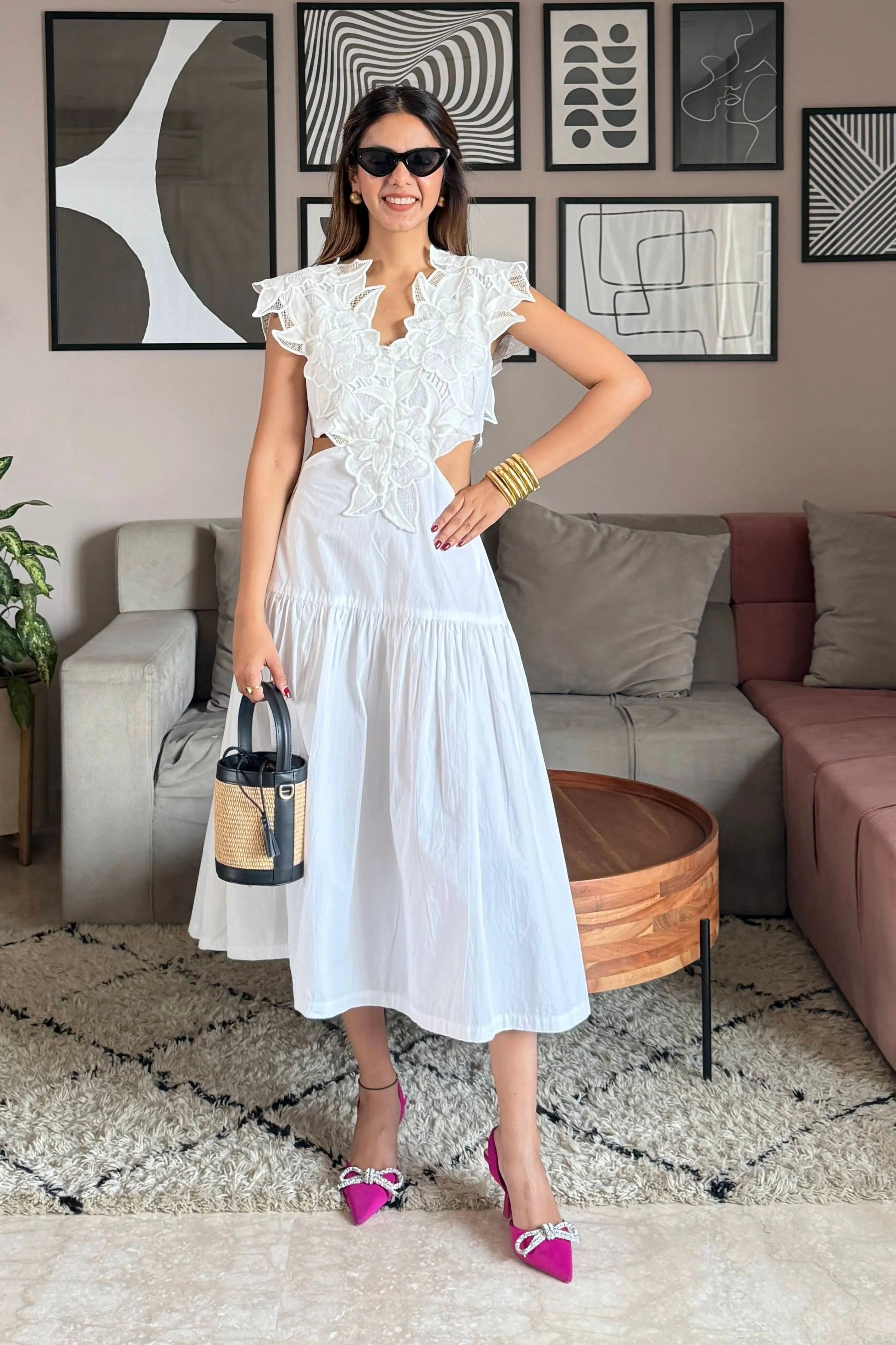 Lacey Love Midi Dress