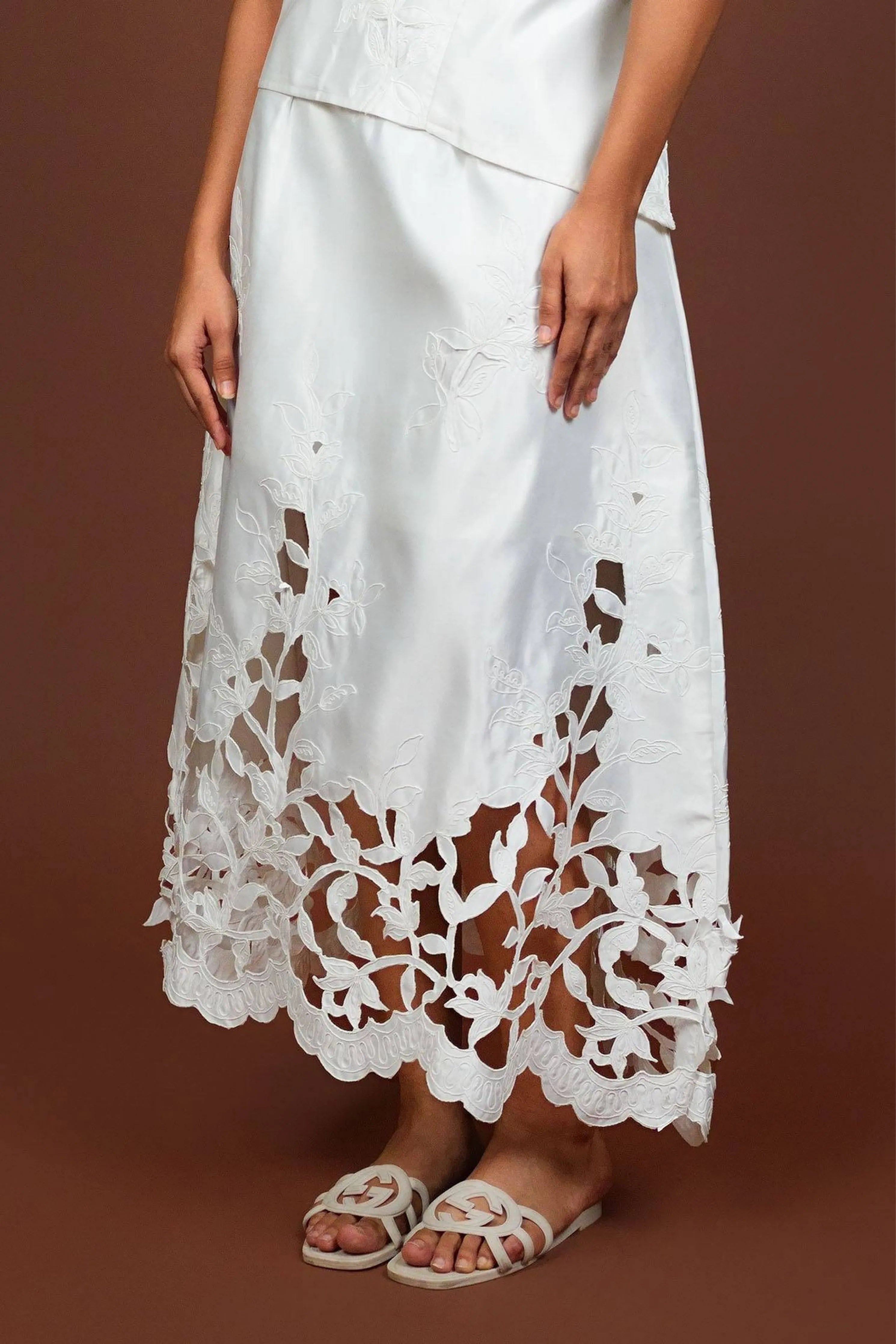 Lazer Cut Co-Ord  Set