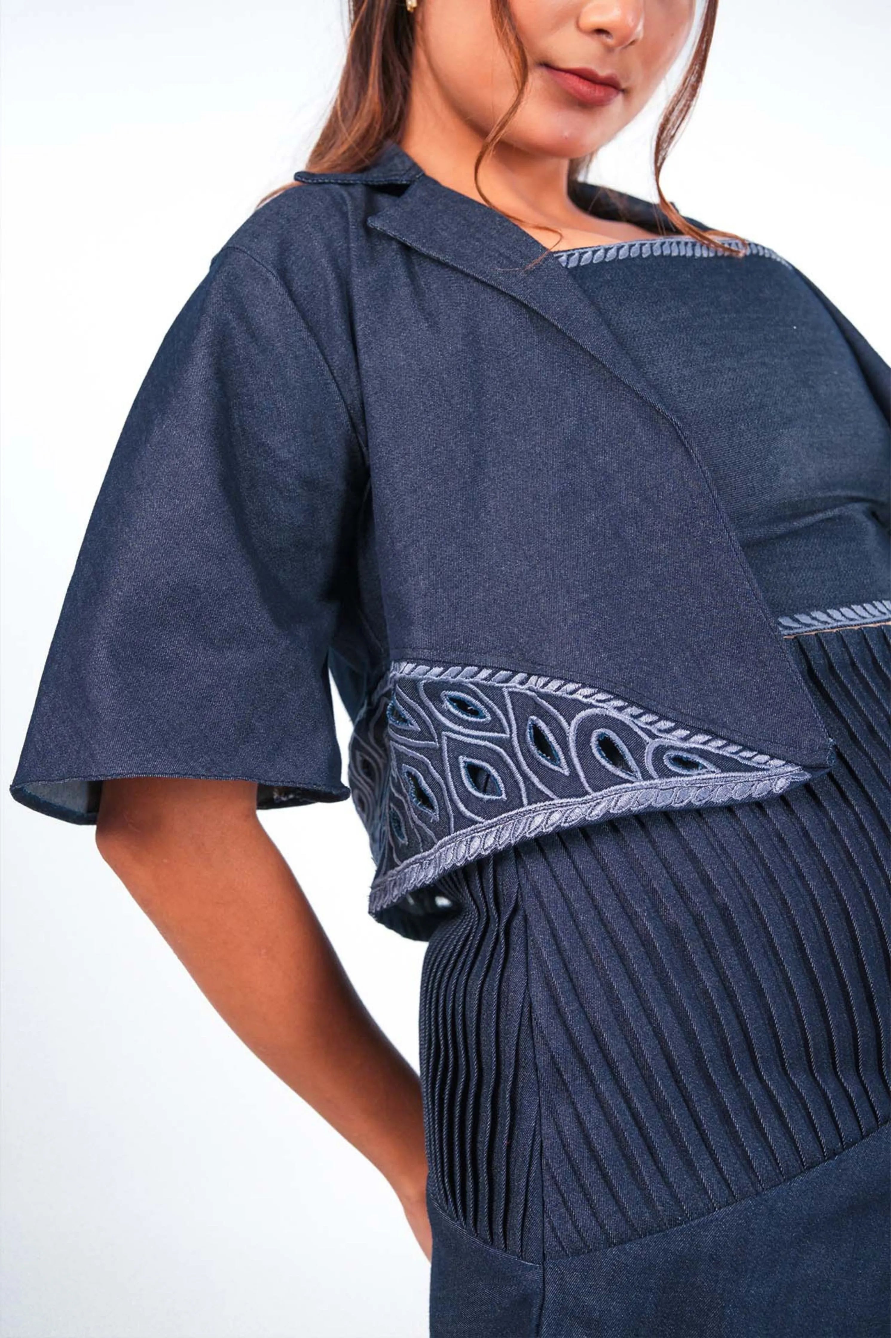Midnight Cutwork Co-Ord