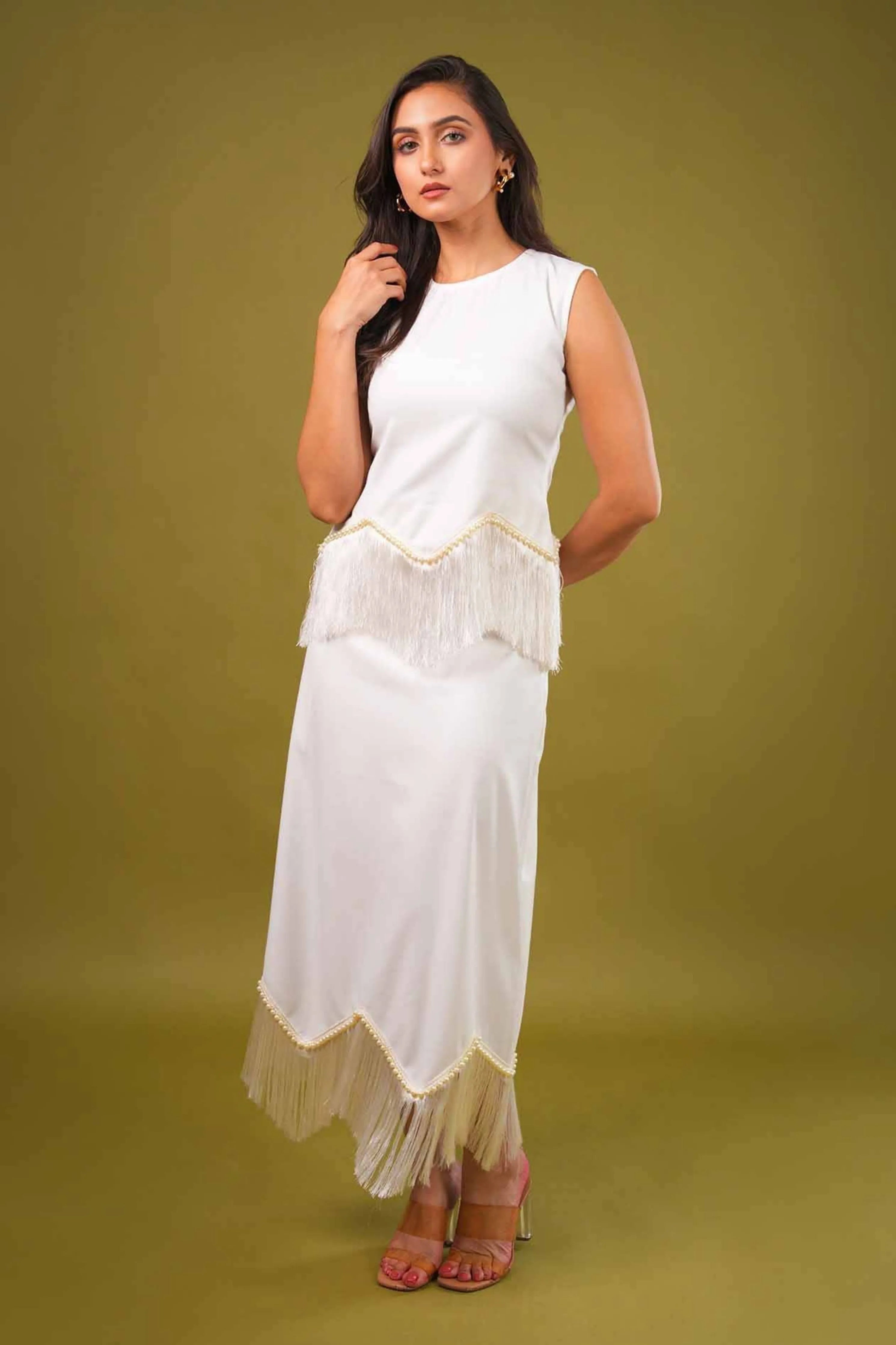 Ivory Fringe Co-Ord