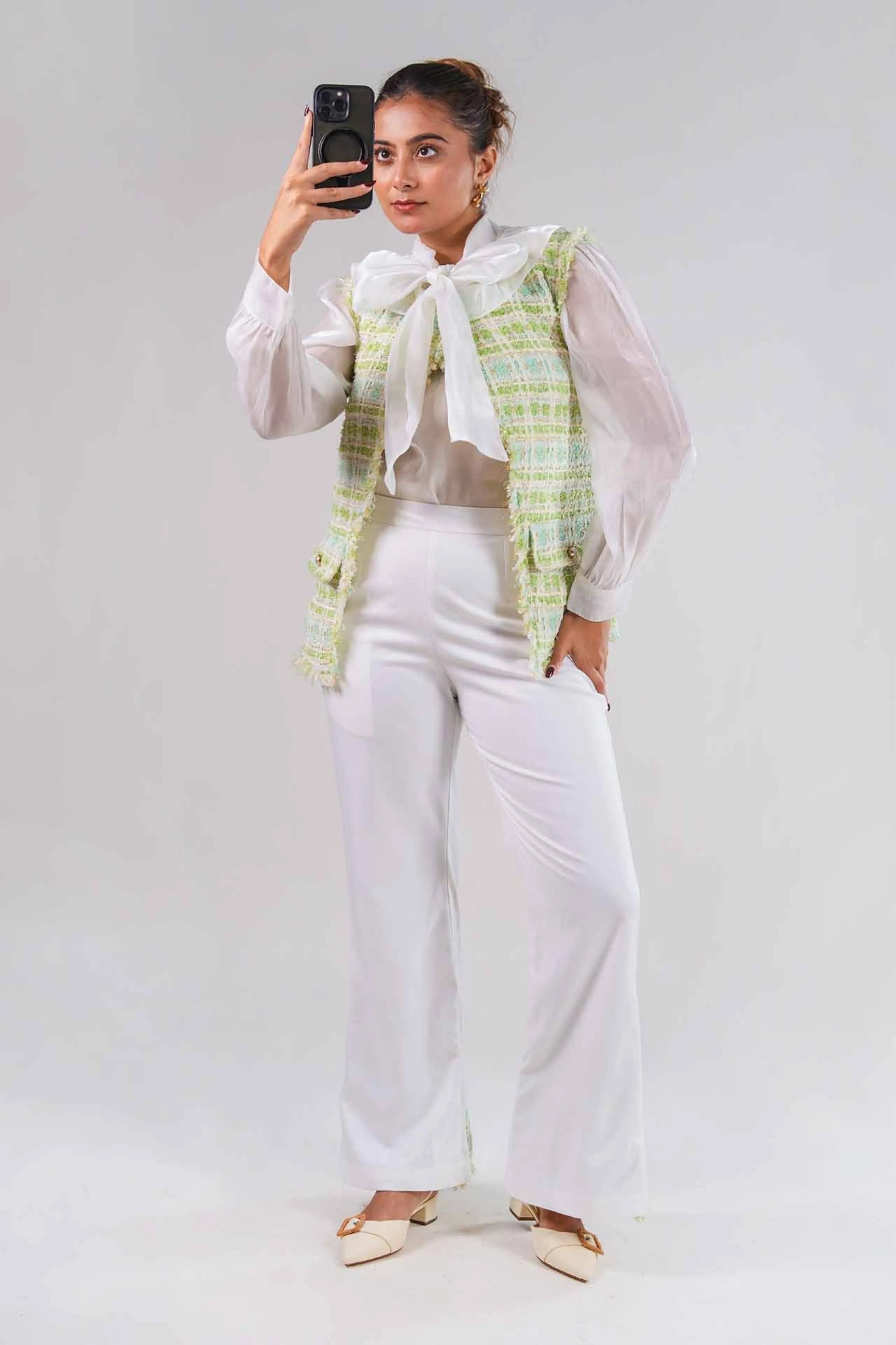 Bow Tie Mint Co-Ord