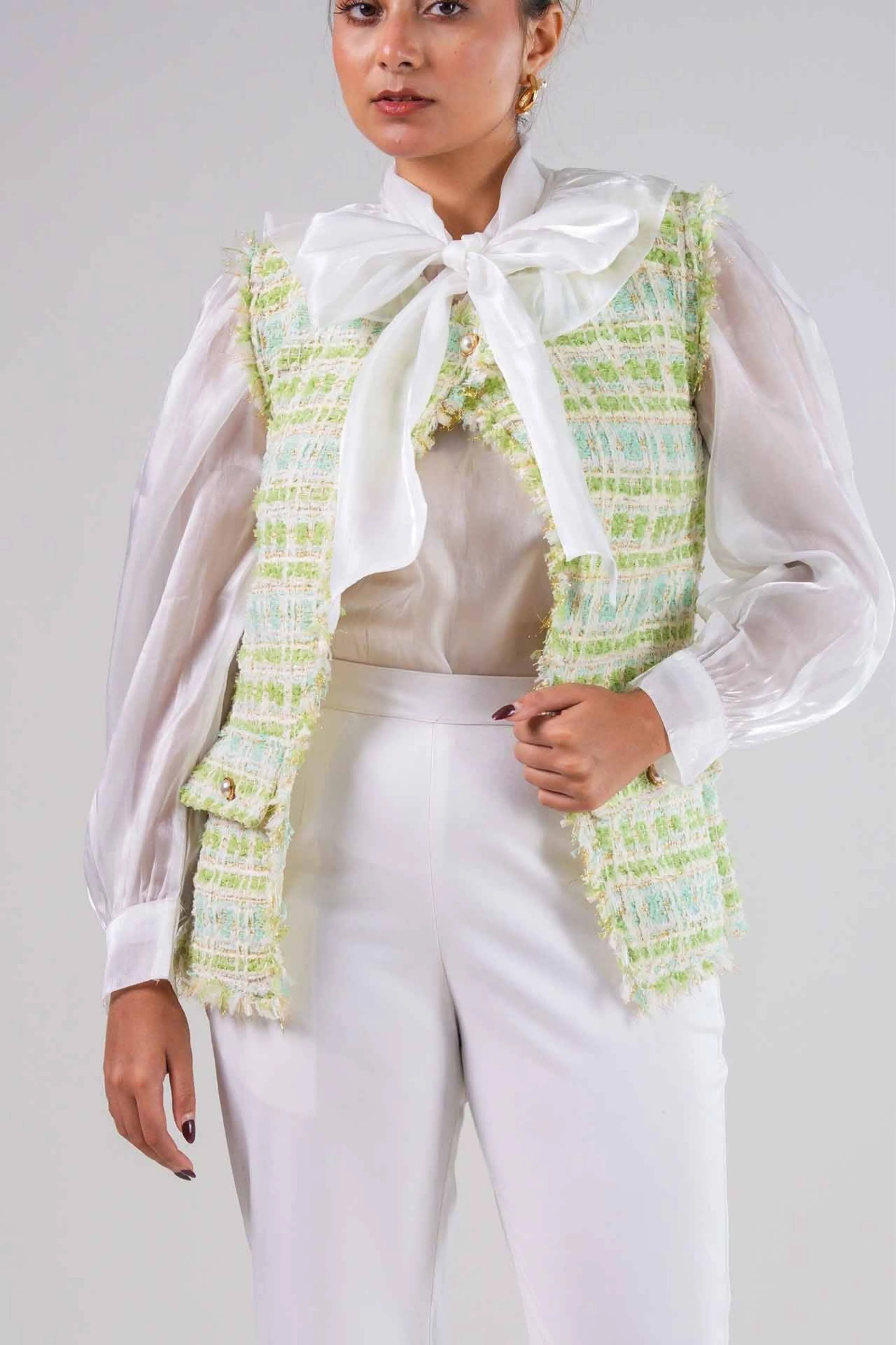 Bow Tie Mint Co-Ord
