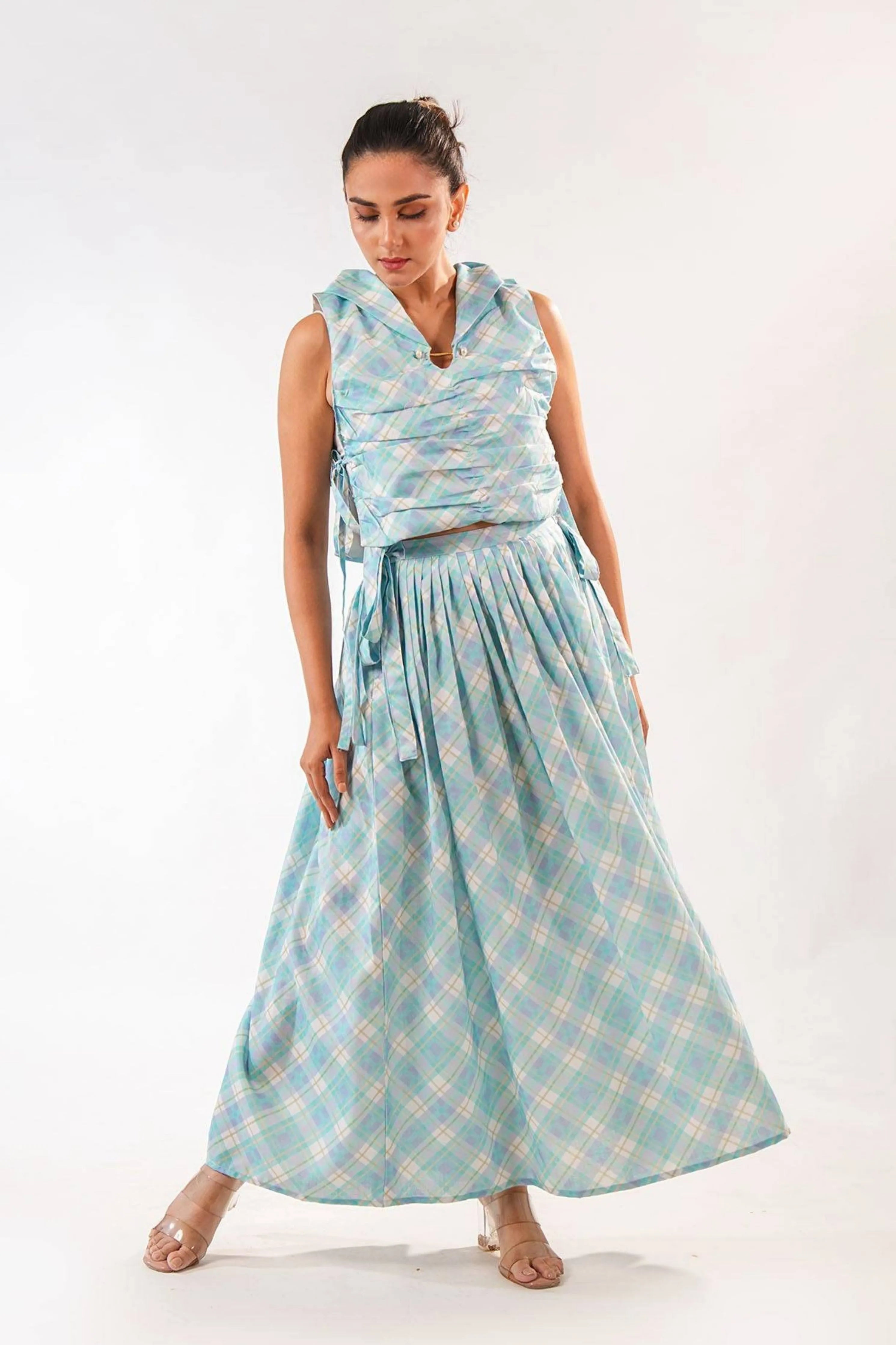 Pastel Plaid Co-Ord