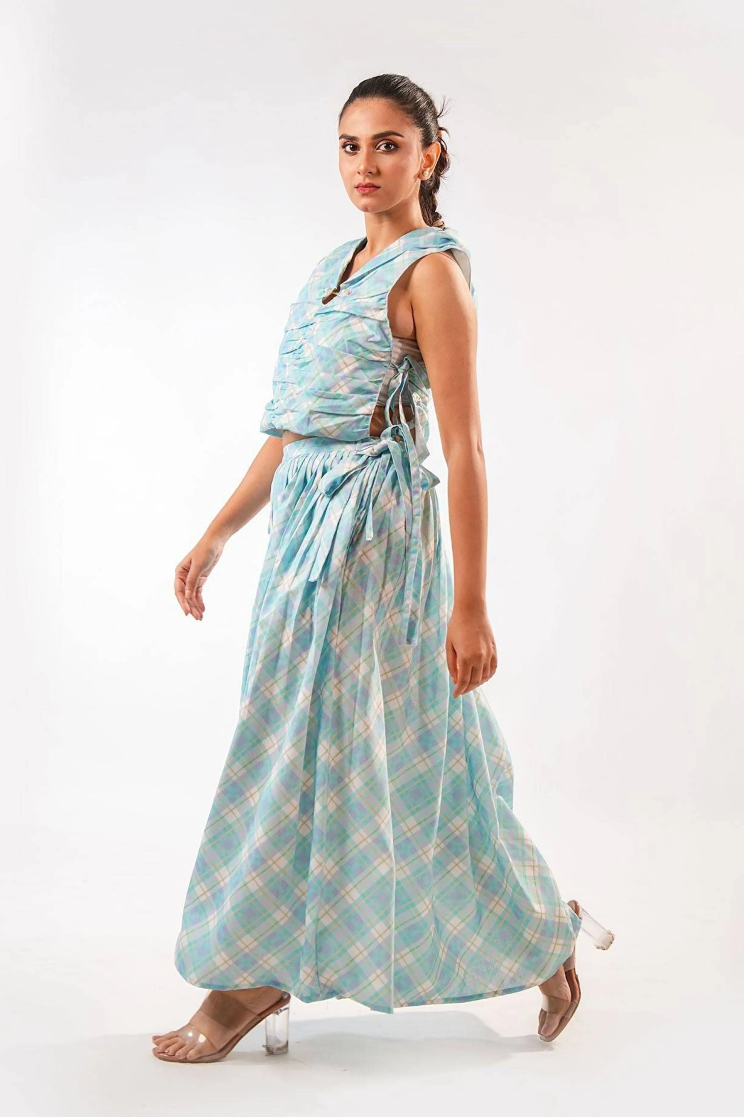 Pastel Plaid Co-Ord