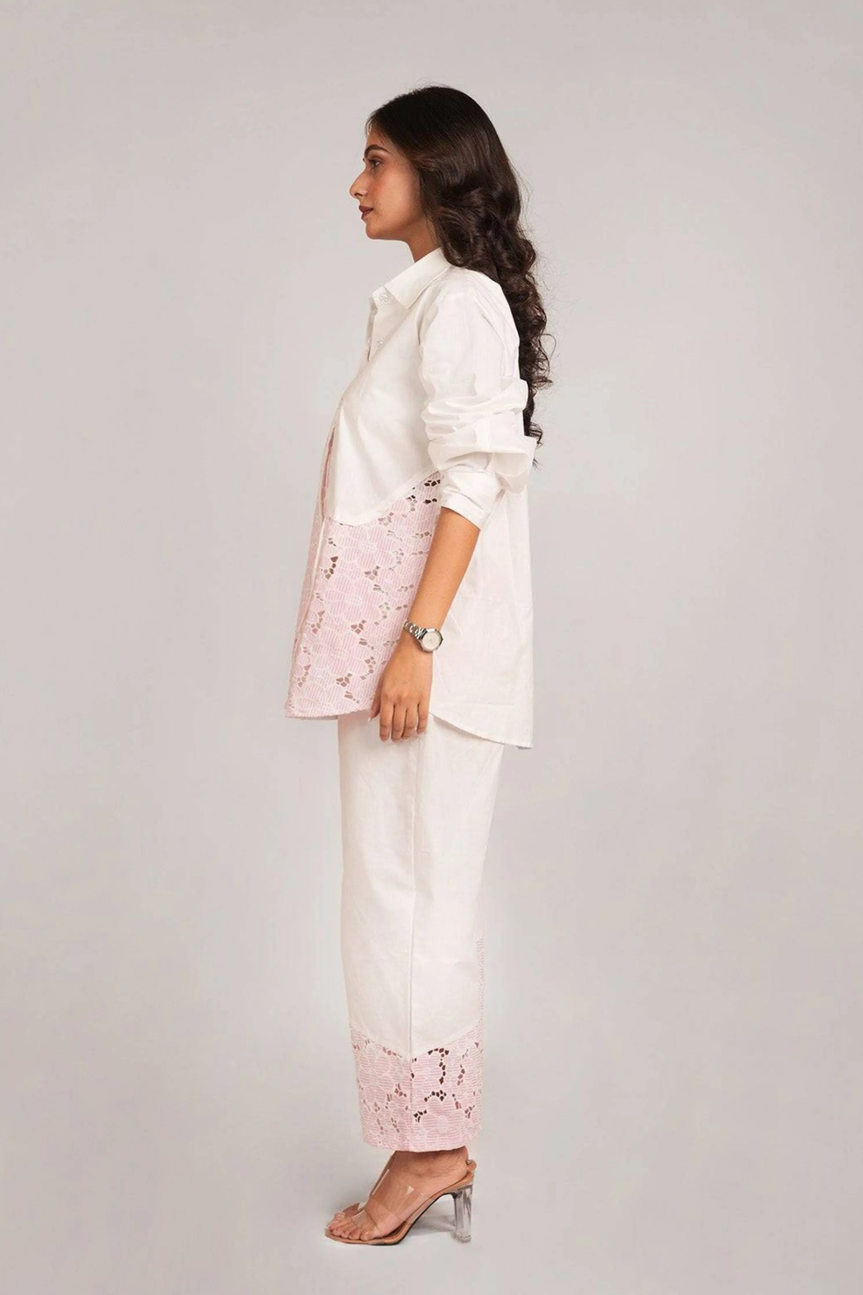 Striped Floral Co-Ord  Set