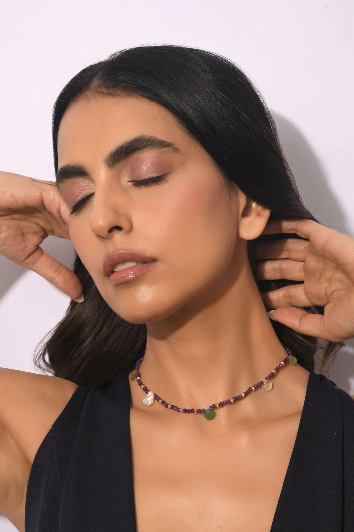 Violet Veil Choker