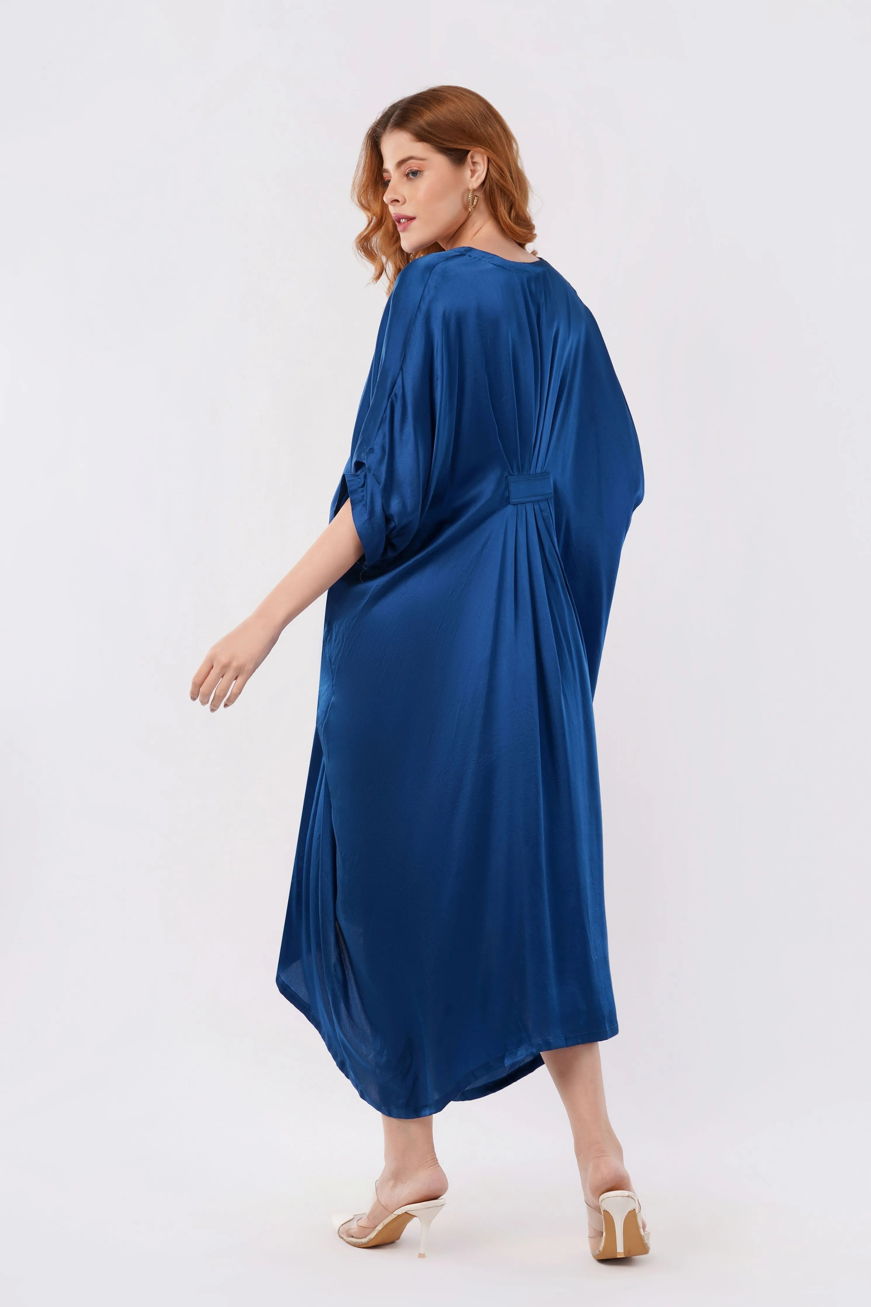 Smocked kaftan