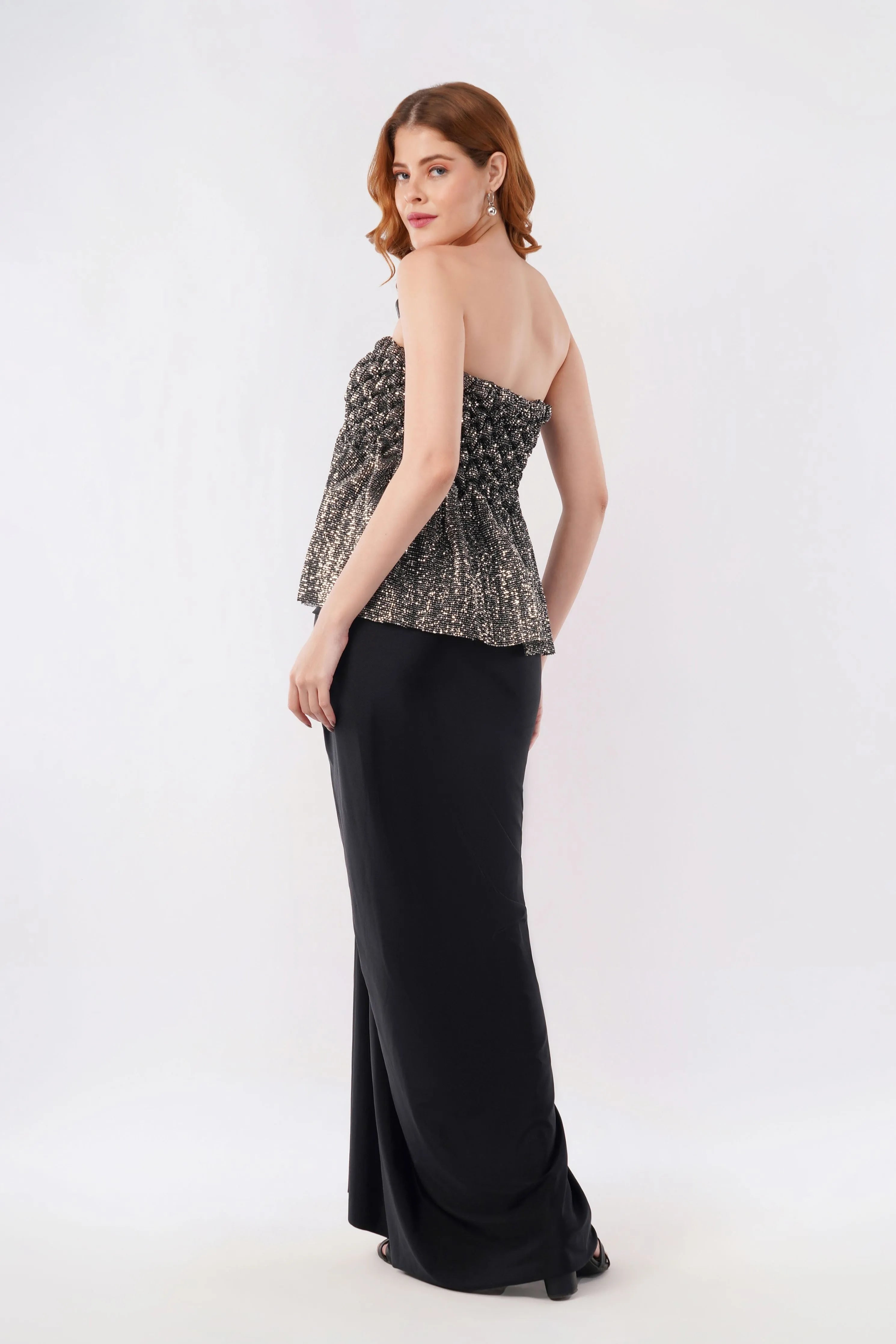 Jasmine smocked tube with skirt