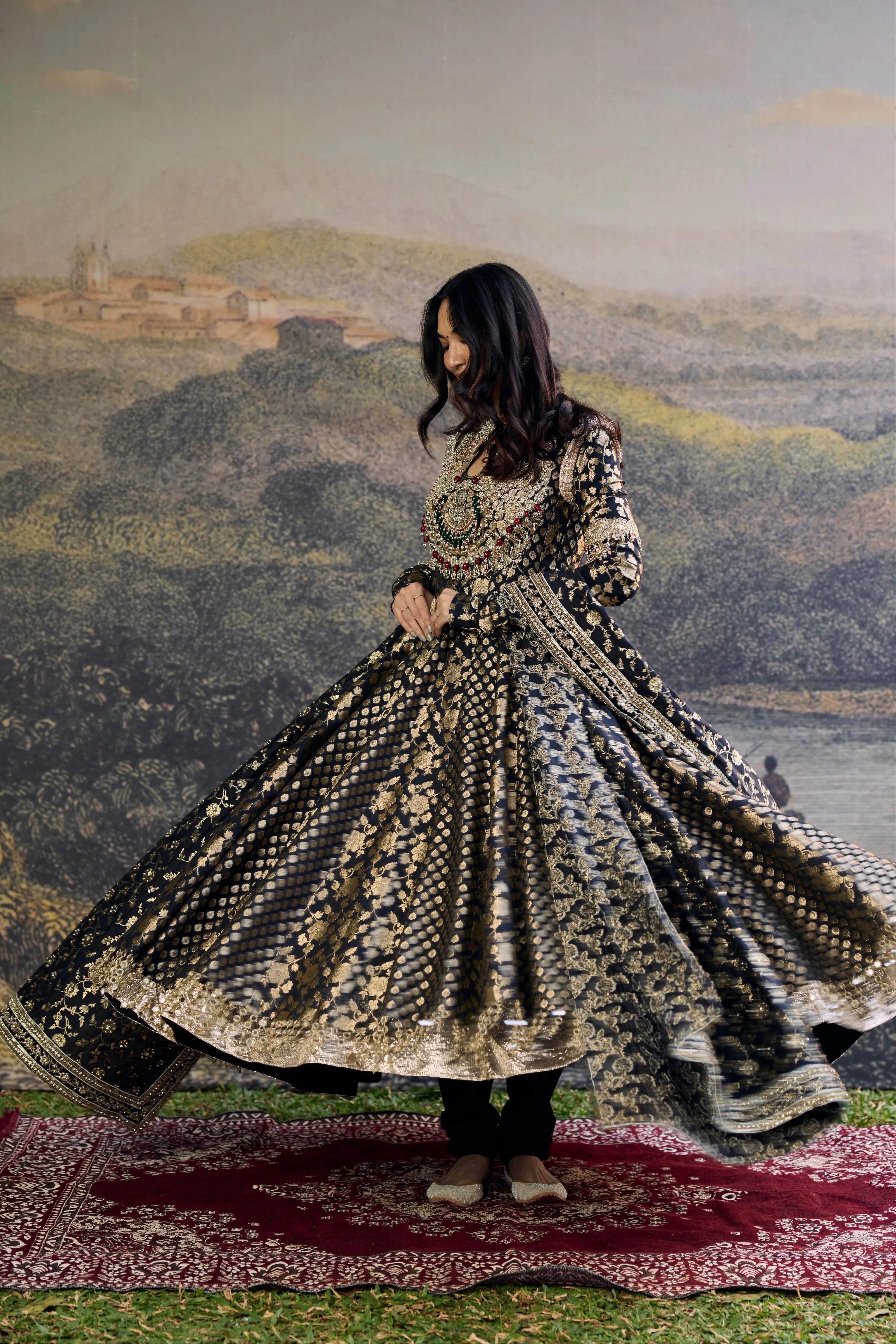 Nishangini Anarkali Set