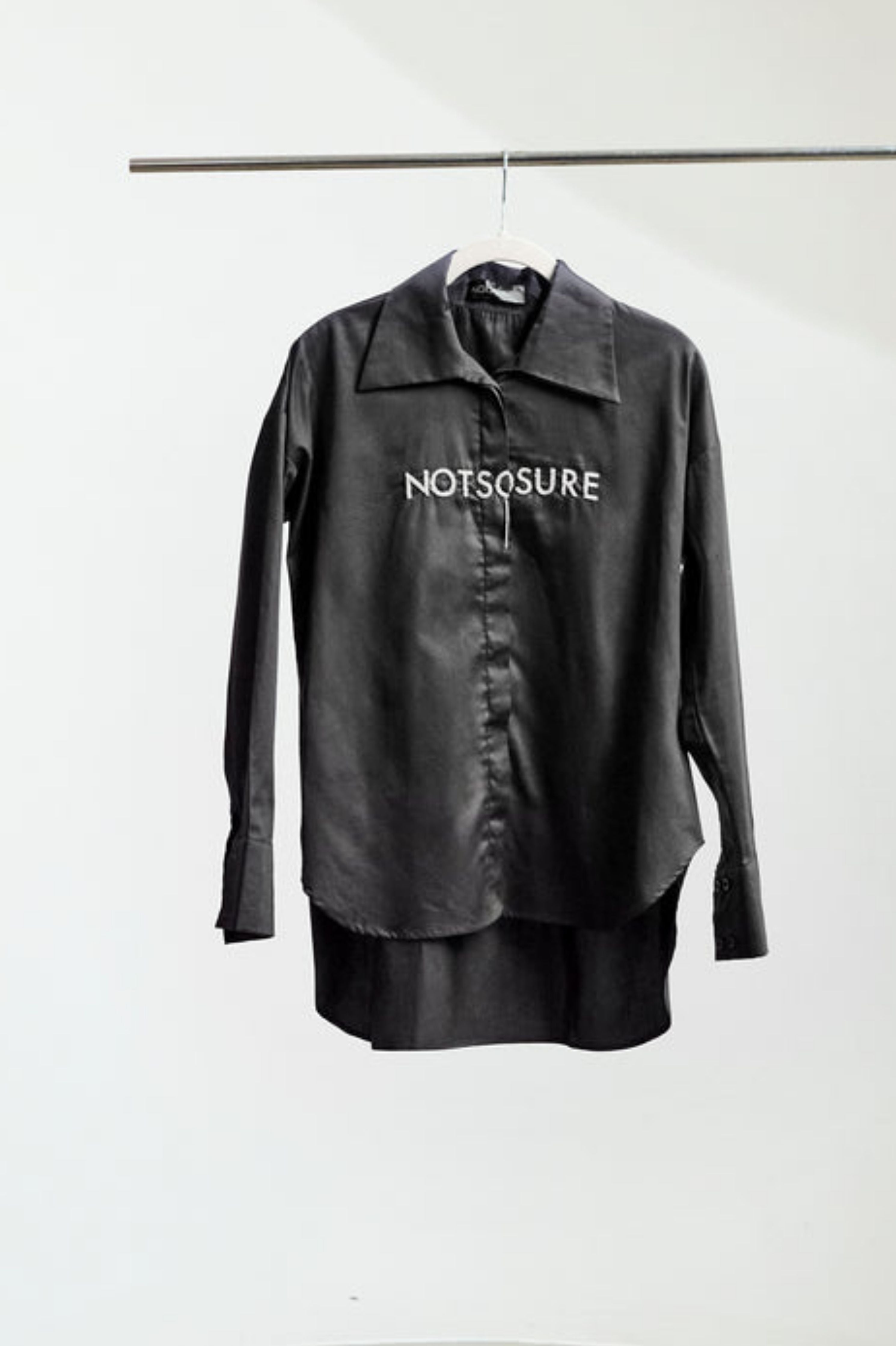 Black Notsosure shirt