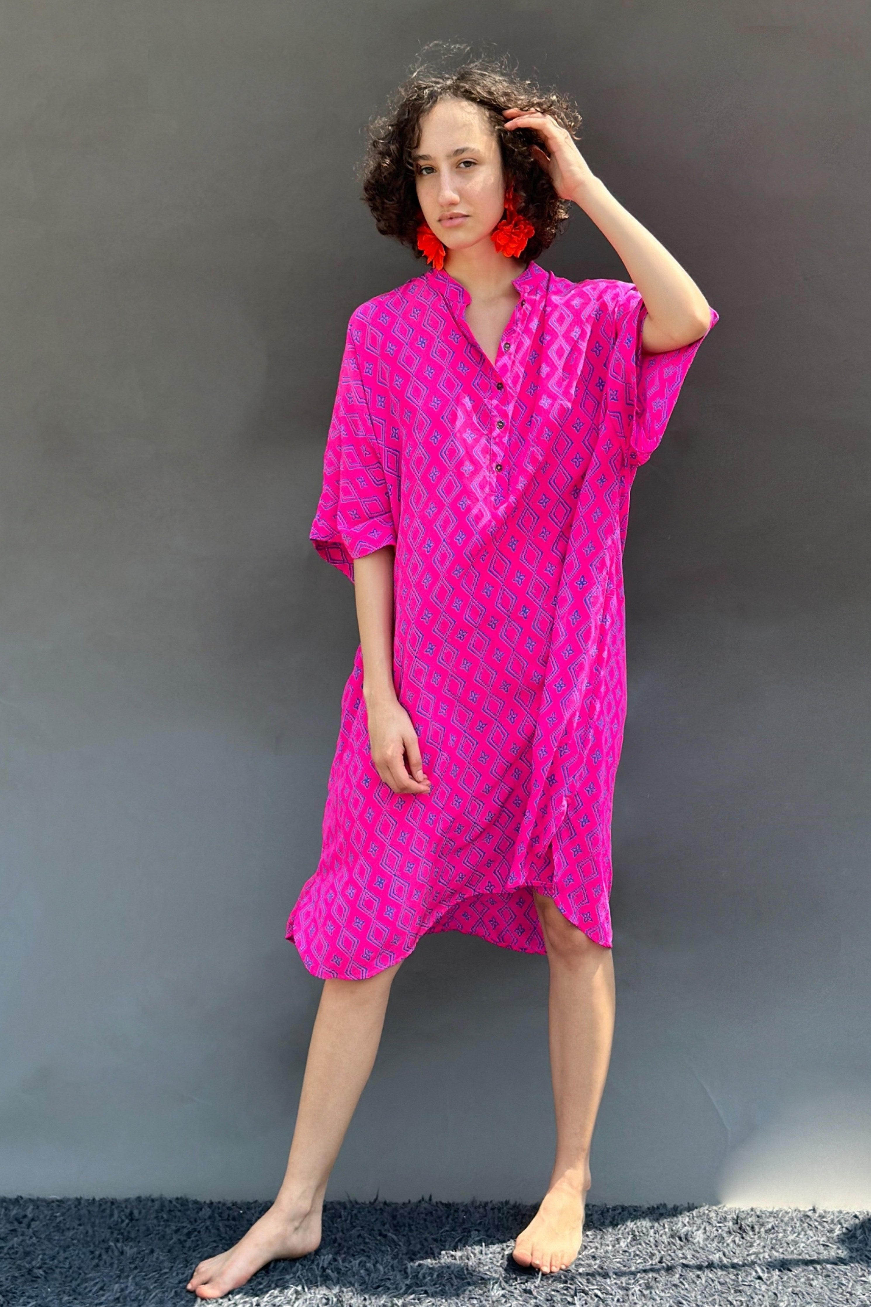 Neon Pink Tunic