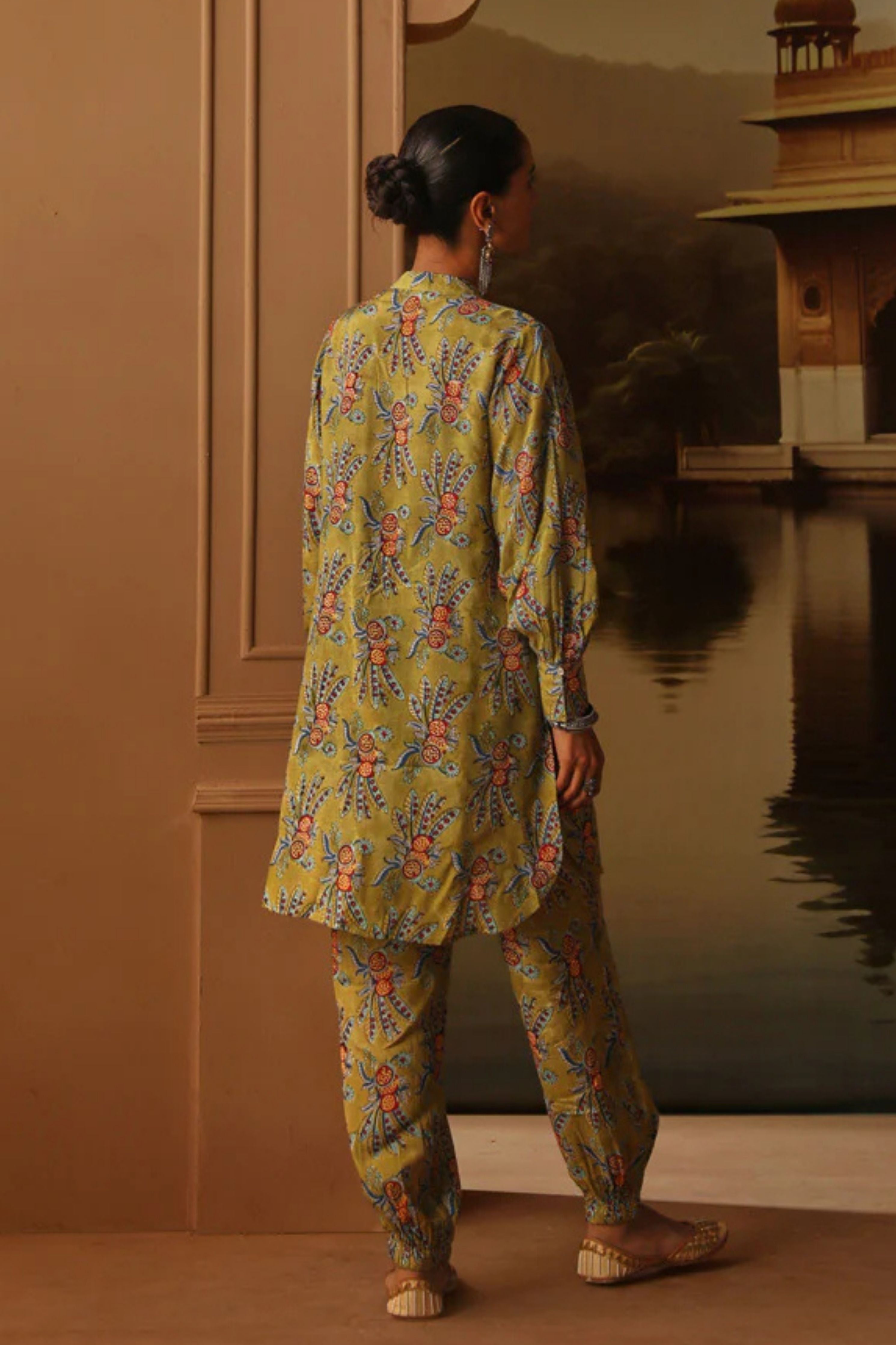 Nishaat Short Rounded Ghera Kurta Set