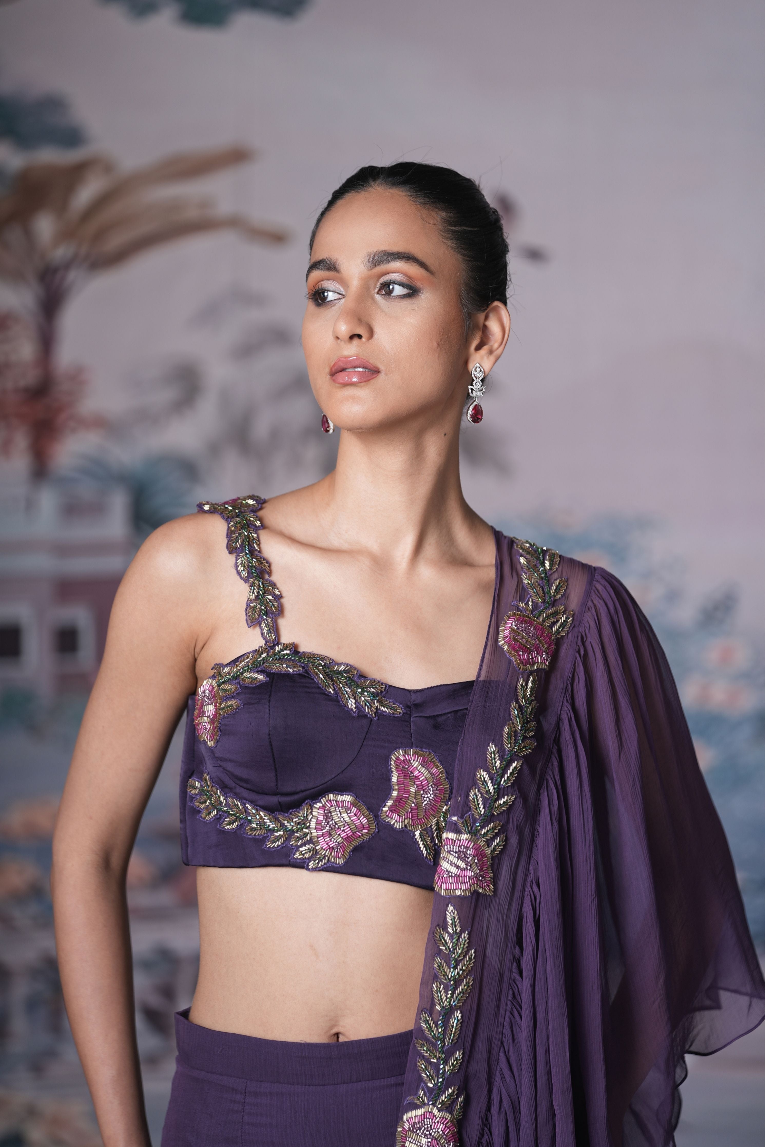 Noor-e-Nazakat Draped Saree