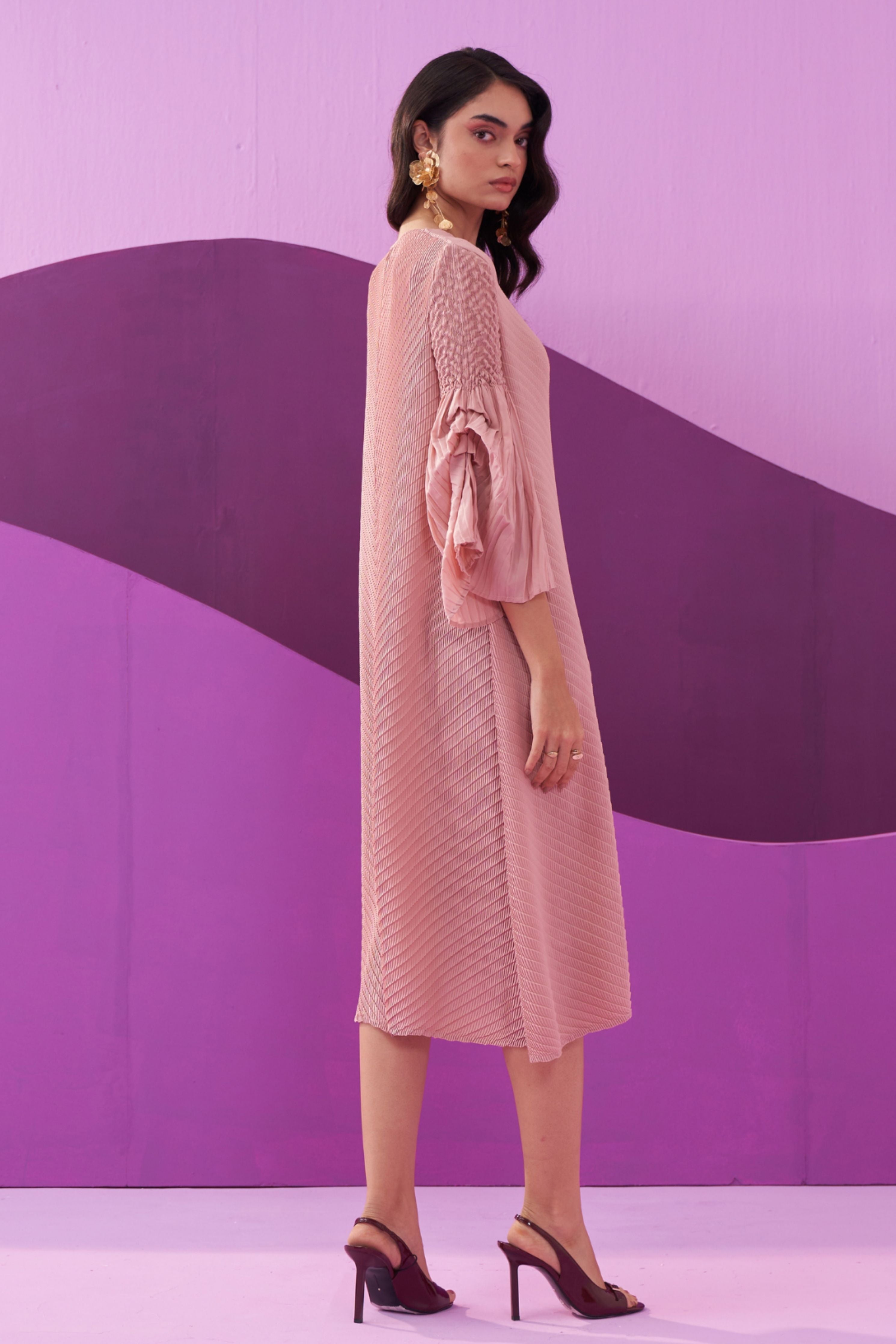 Nude Amelia Dress