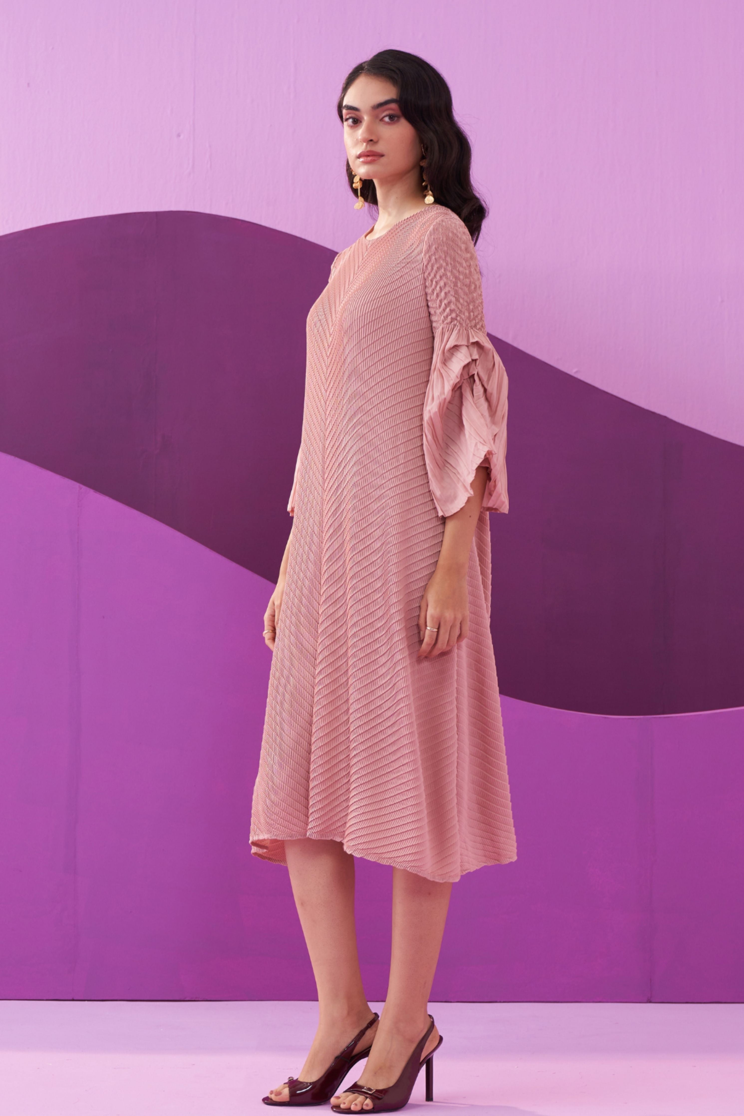 Nude Amelia Dress