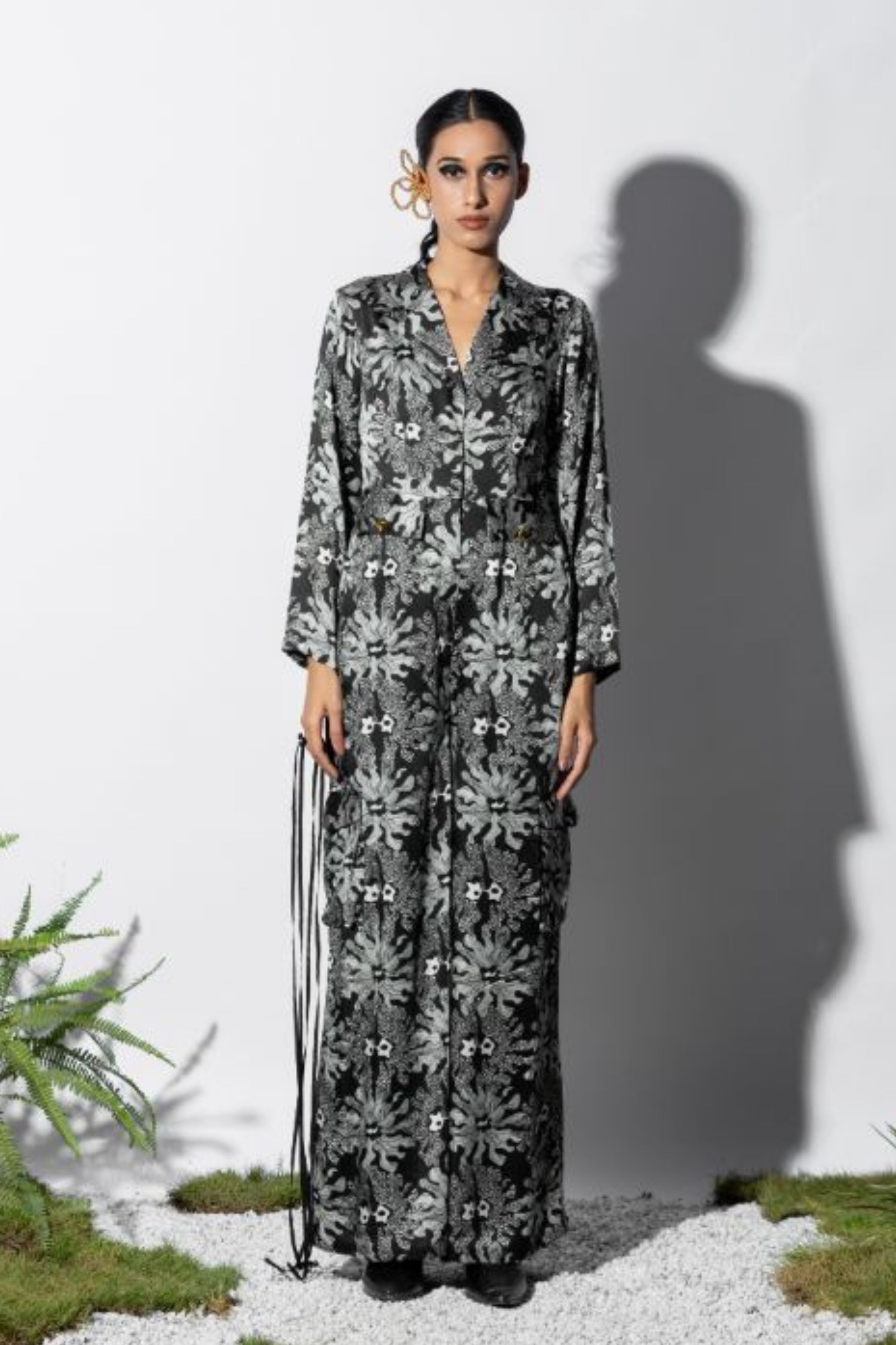 Oar Printed Jumpsuit