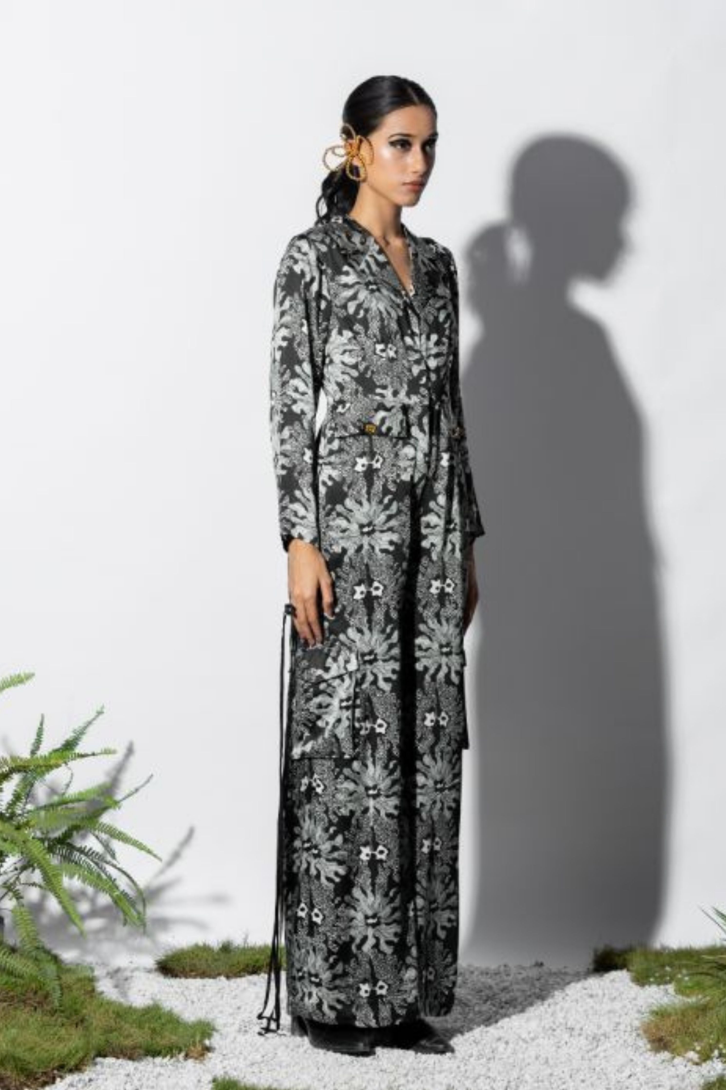 Oar Printed Jumpsuit