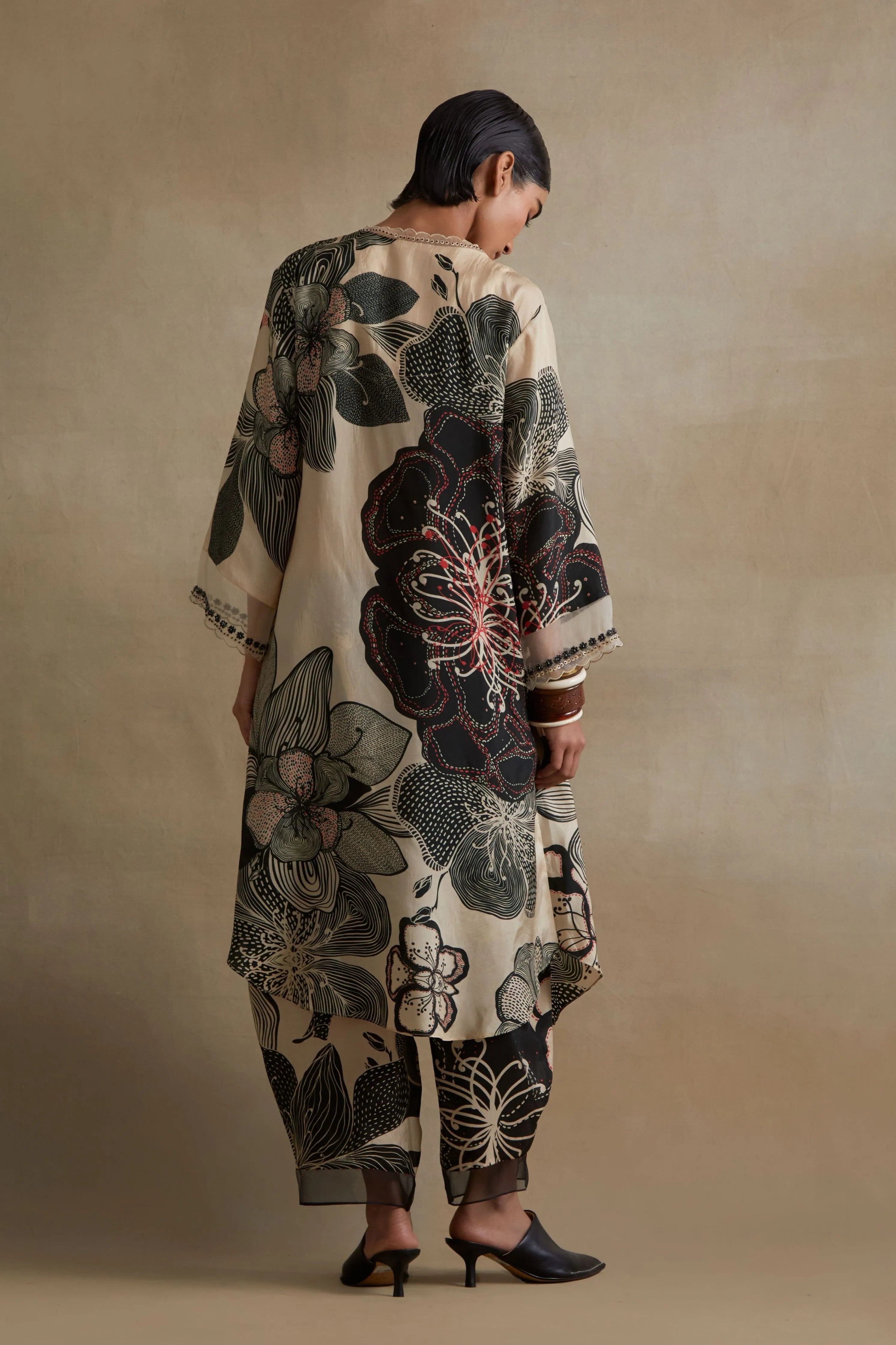 Clay Intricate Detailed Kurta Set