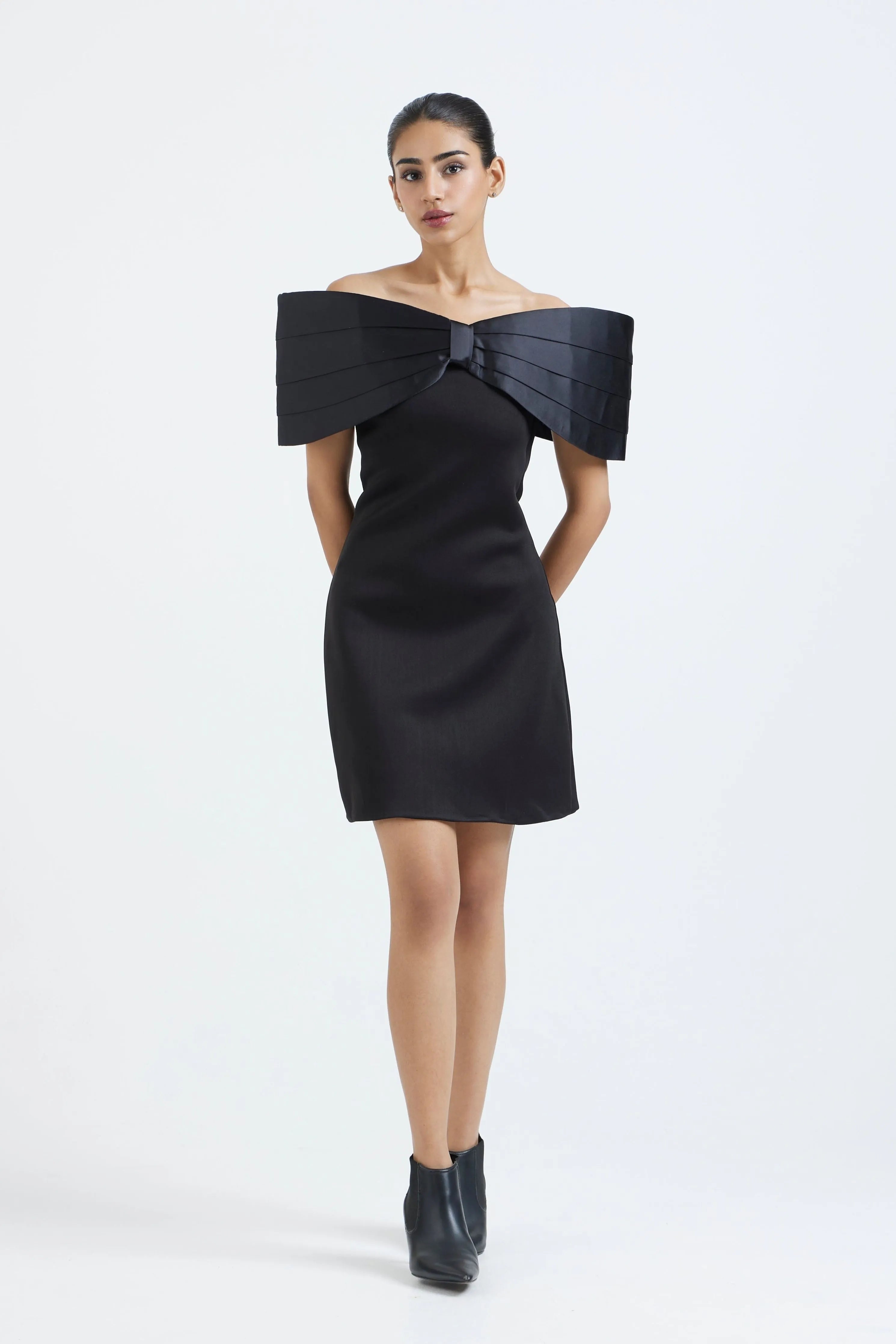 Mira Dress With Sera Bow