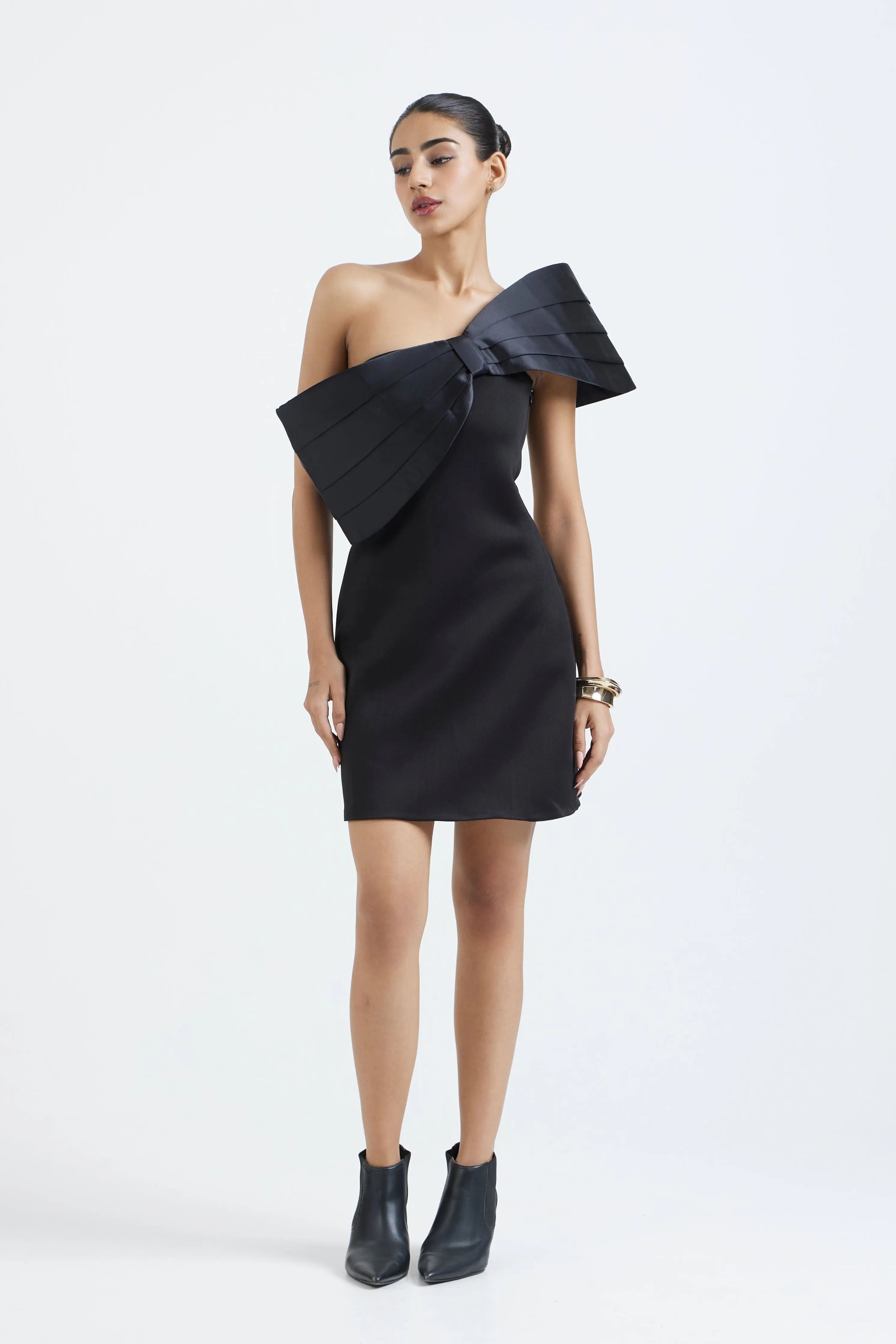 Mira Dress With Sera Bow