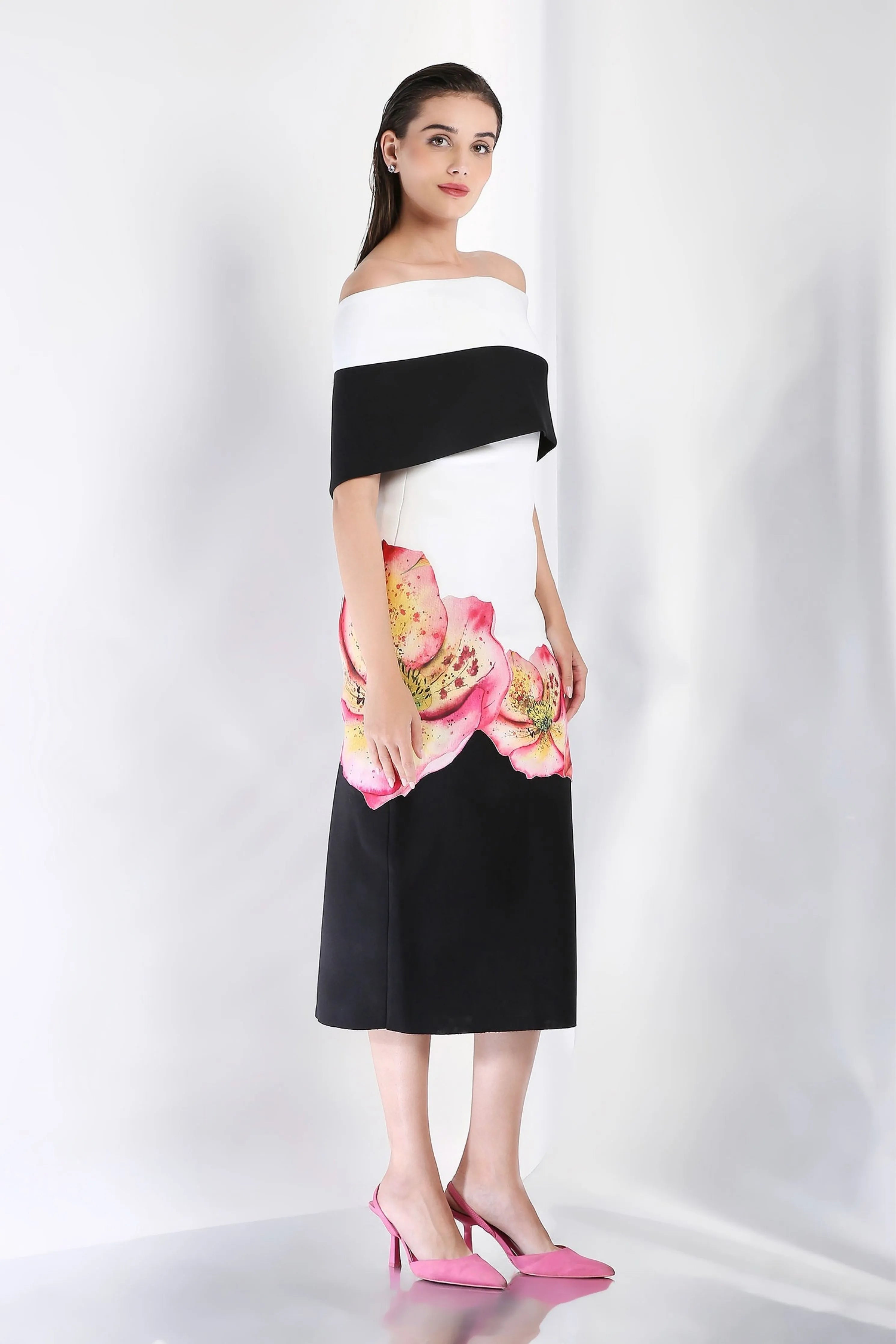 Tulip Dress With Wrap