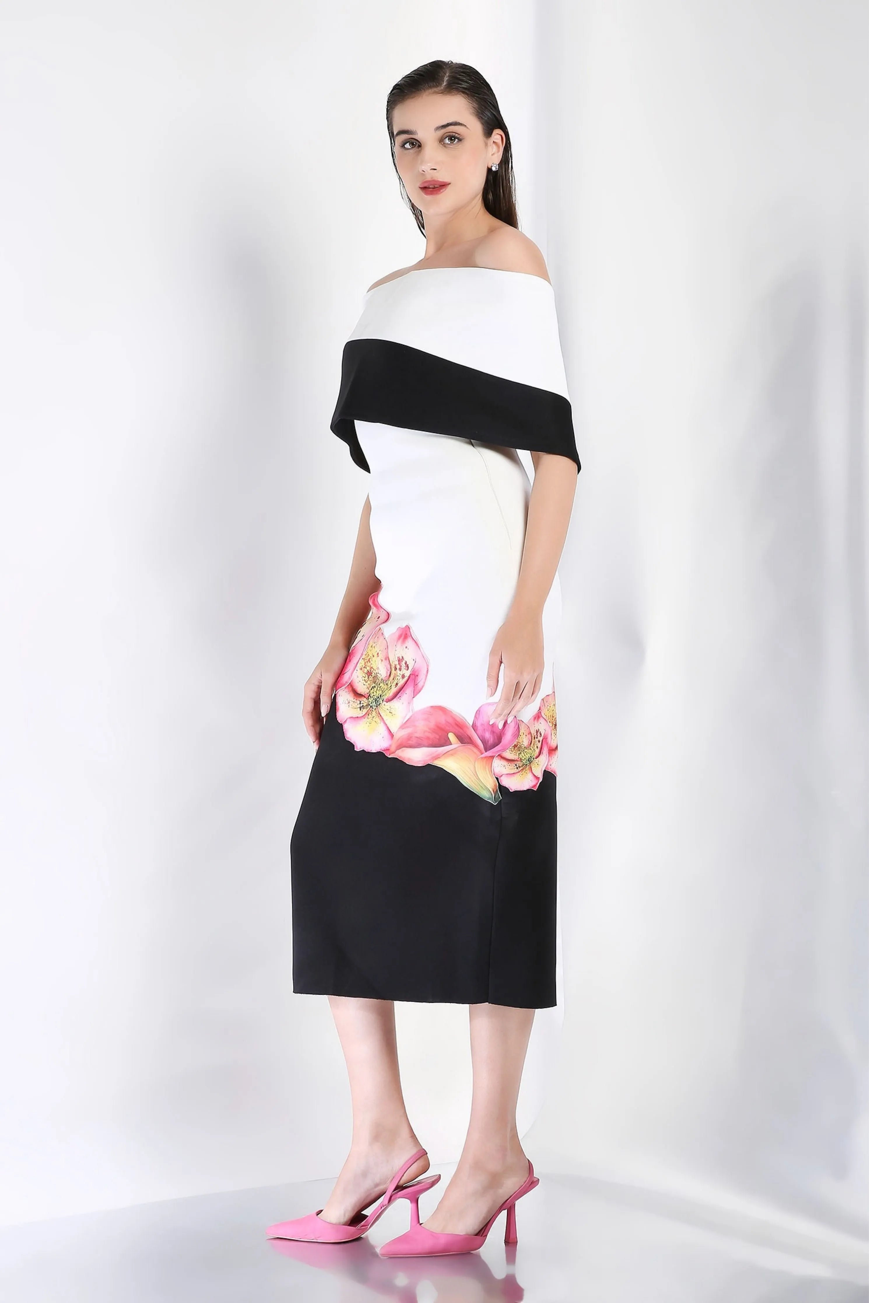 Tulip Dress With Wrap