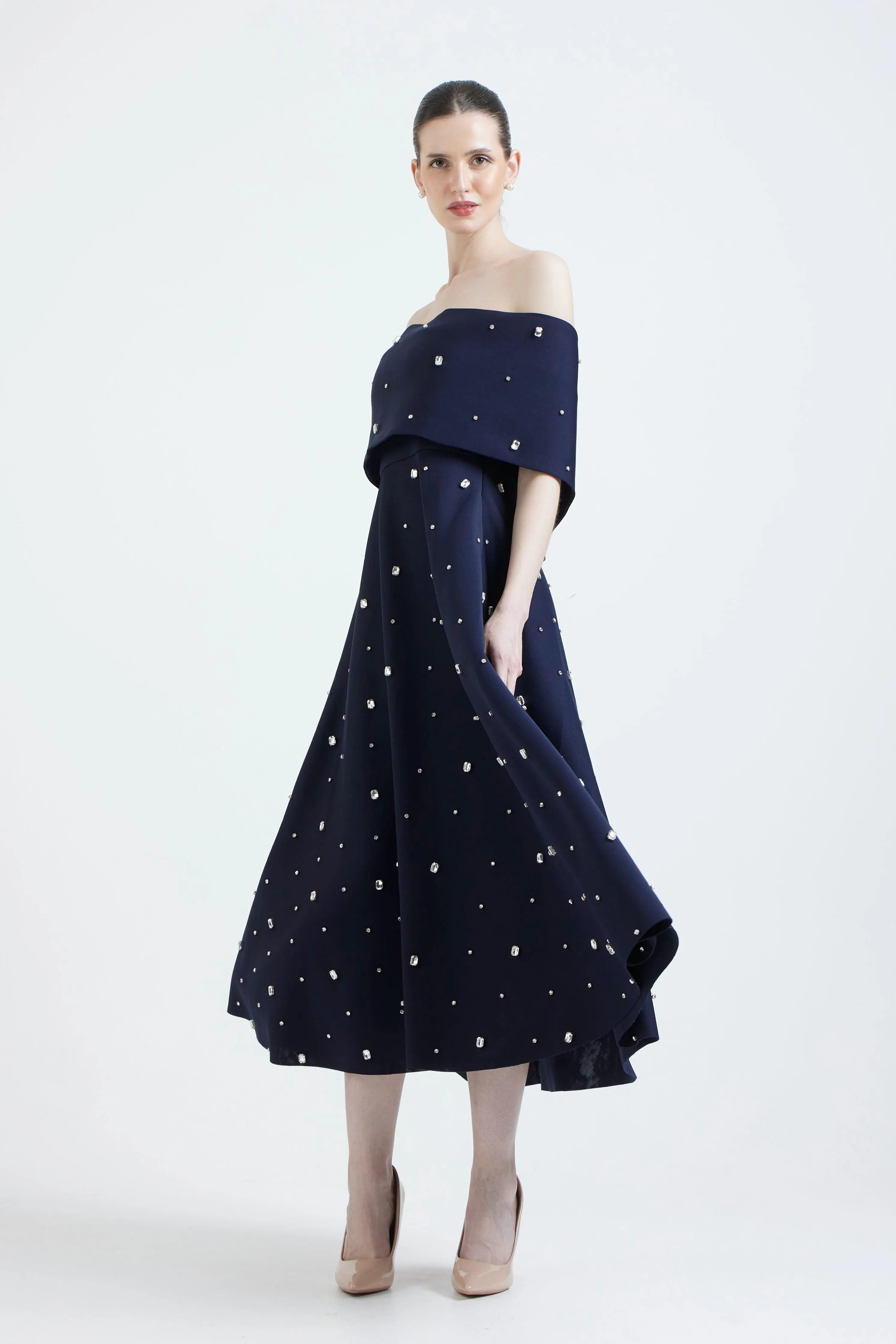 Amy Dress With Wrap