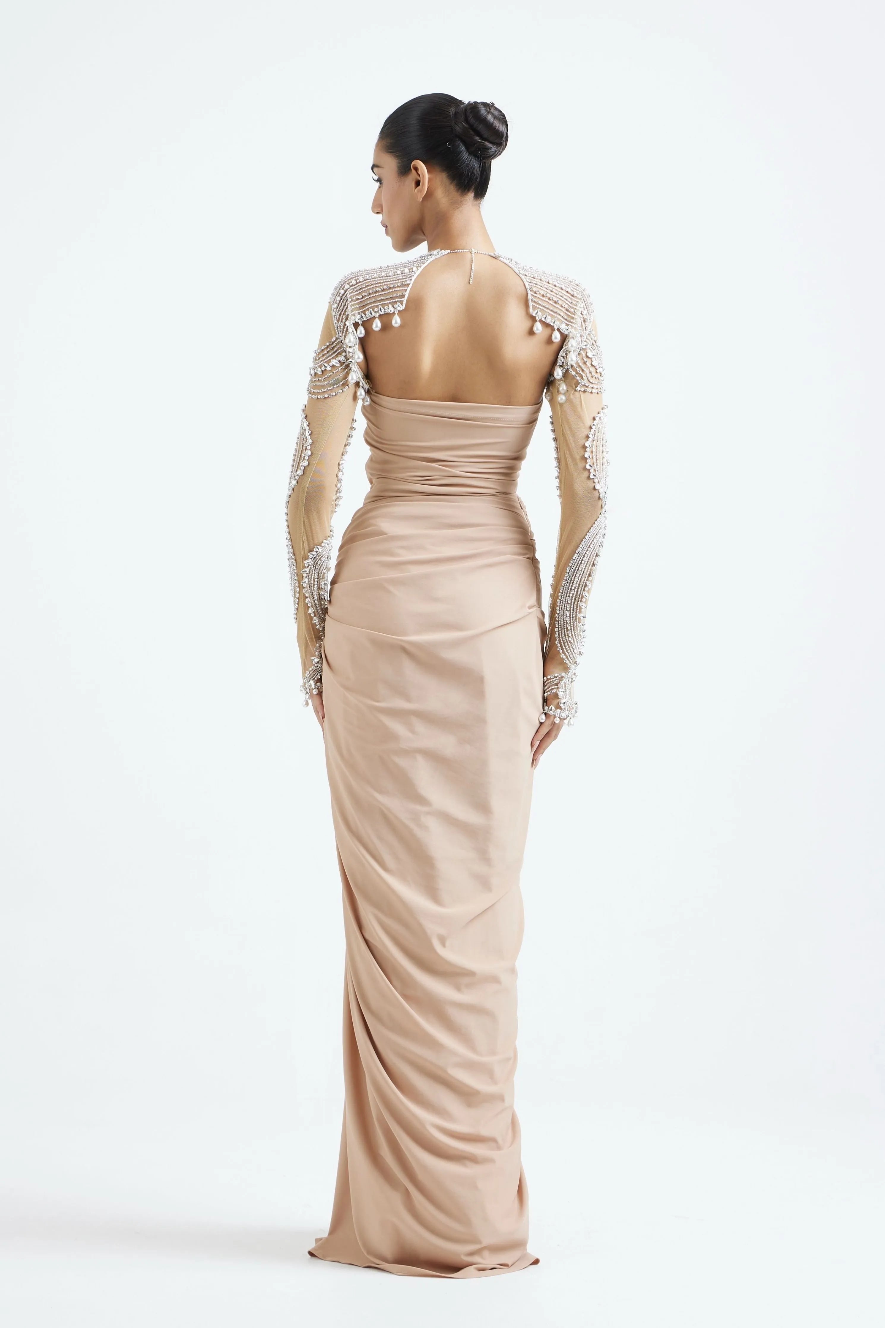 Nia Pearl Full Sleeves Overlay