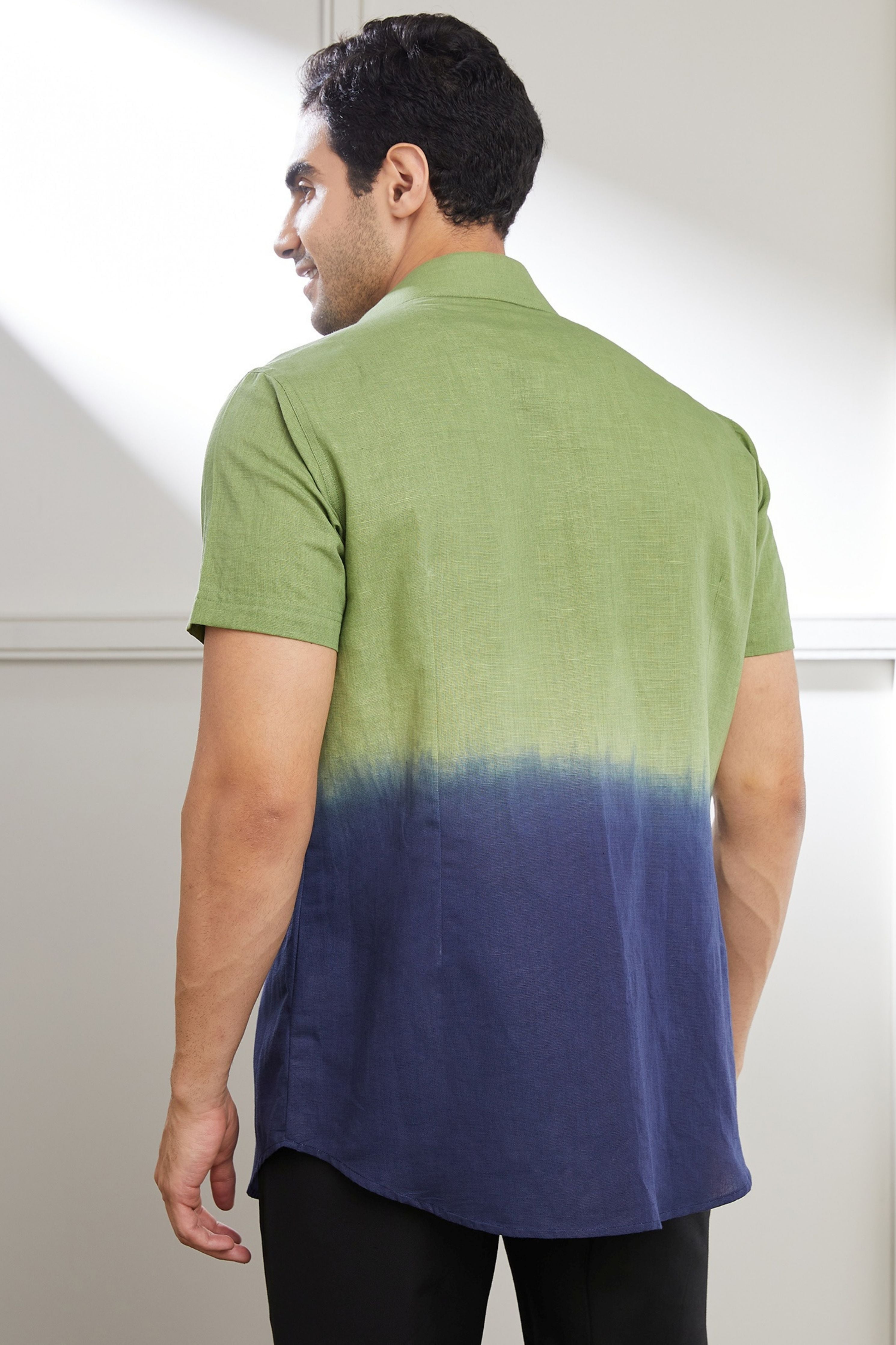 Olive Ombre Indigo