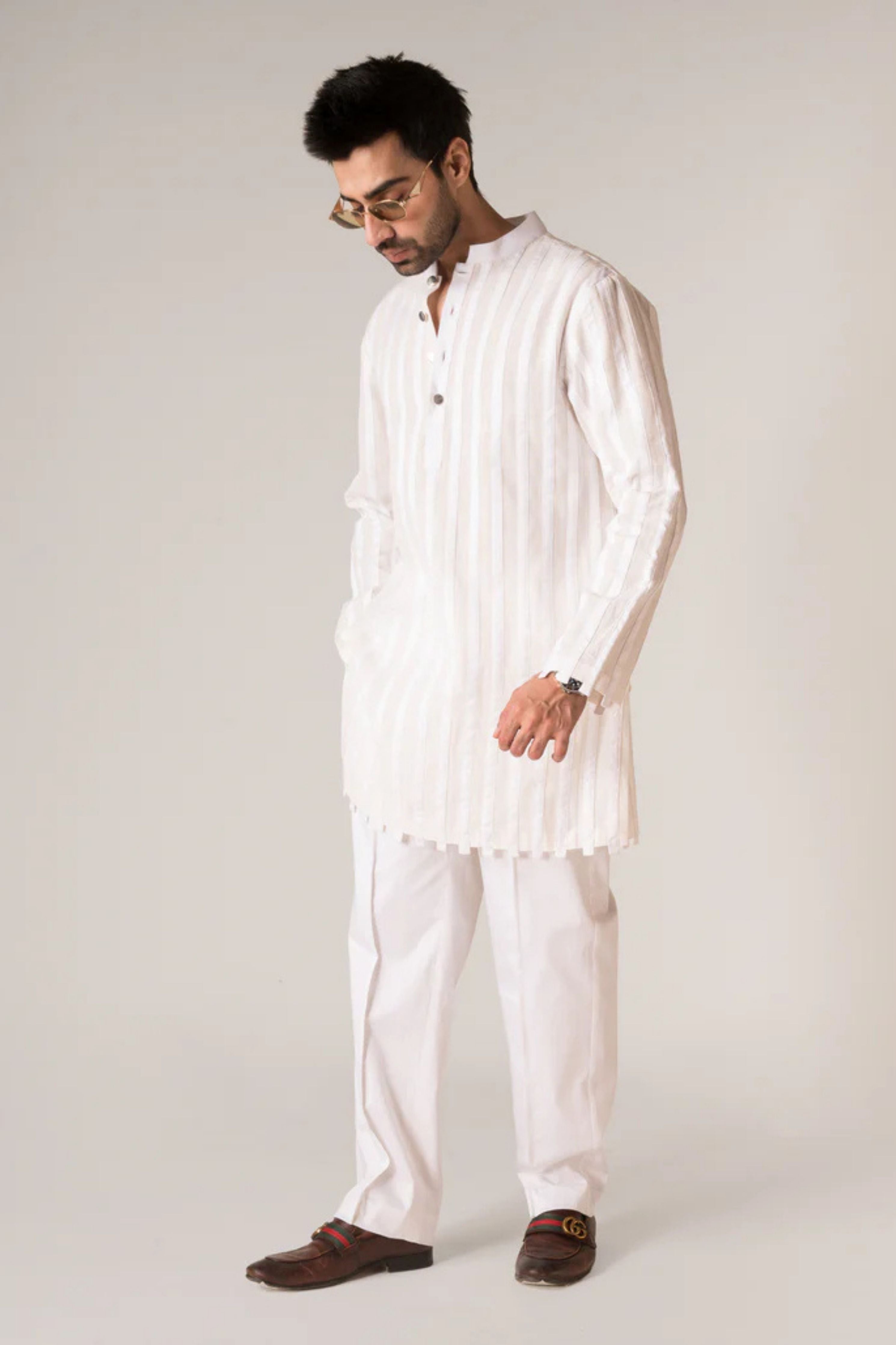 Protruding Panel Kurta