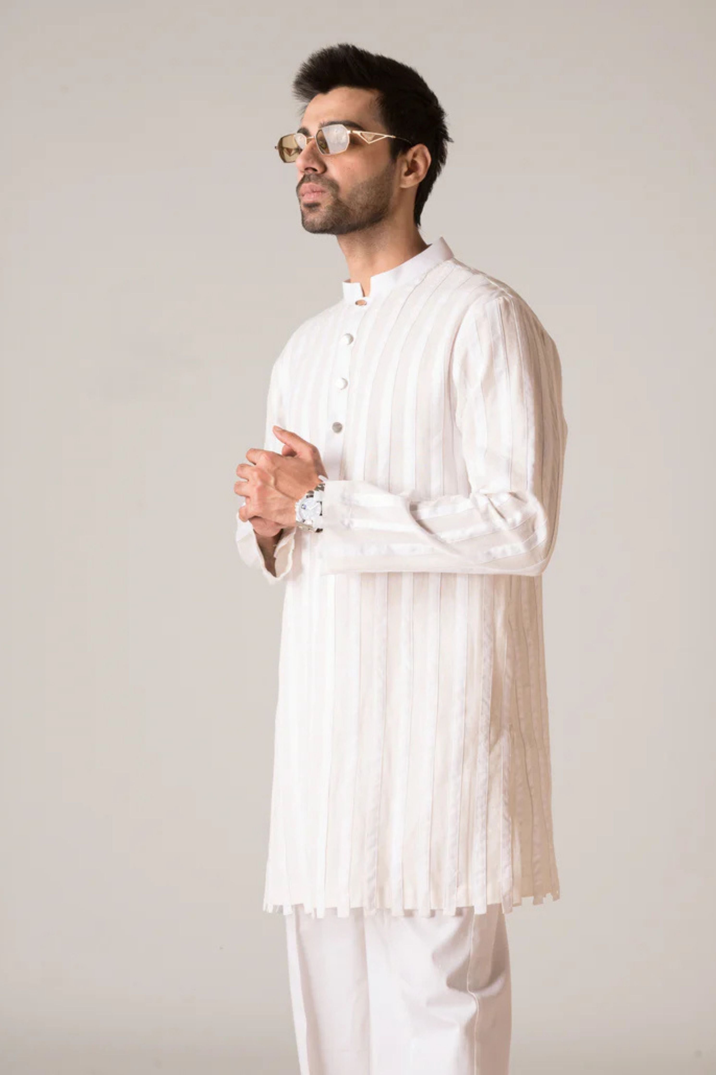 Protruding Panel Kurta